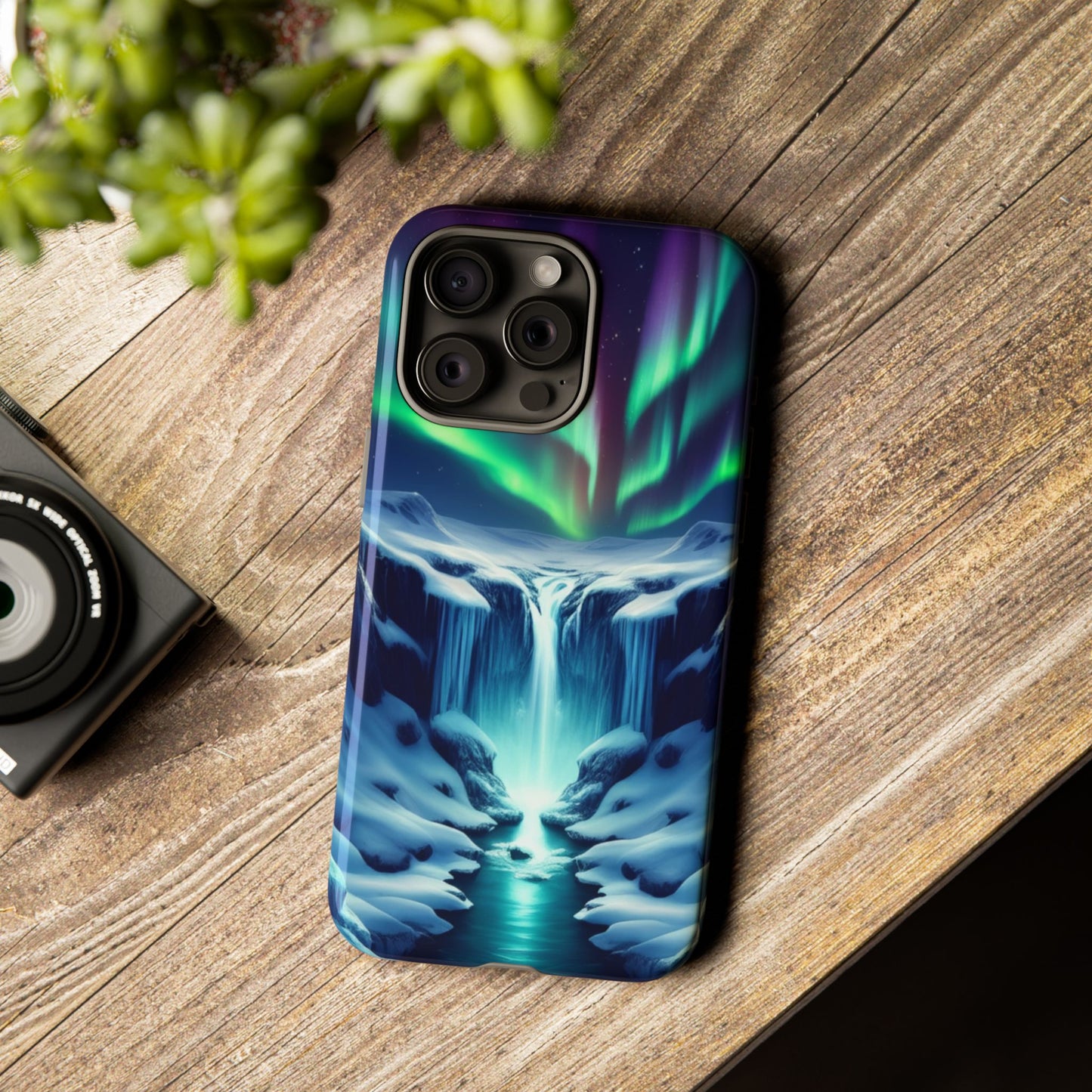 iPhone Case - Icy Landscape Surreal Illustration