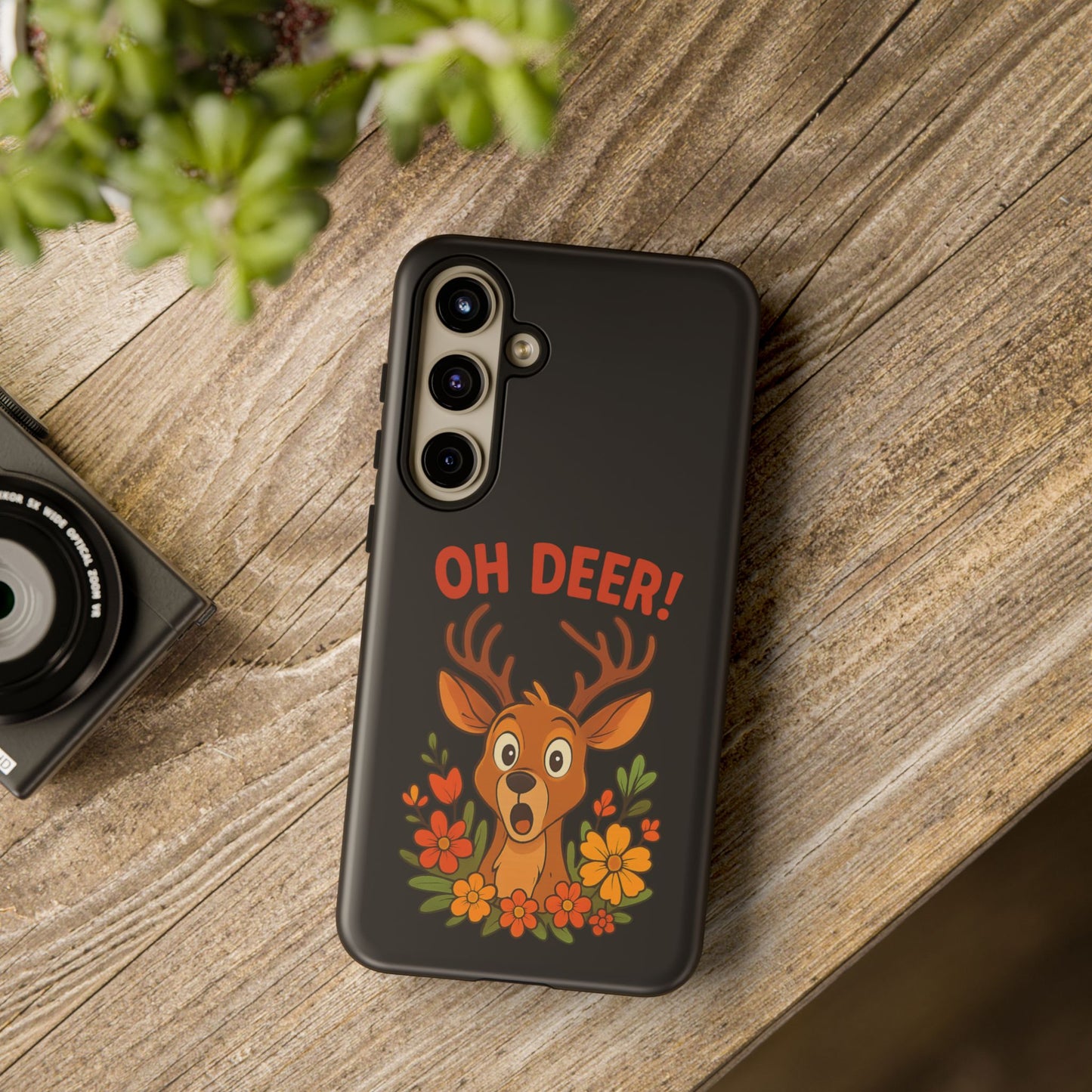 Samsung Phone Case Deer Galaxy Phone Case Nature Phone Accessory Gift for Animal Lovers Funny Case