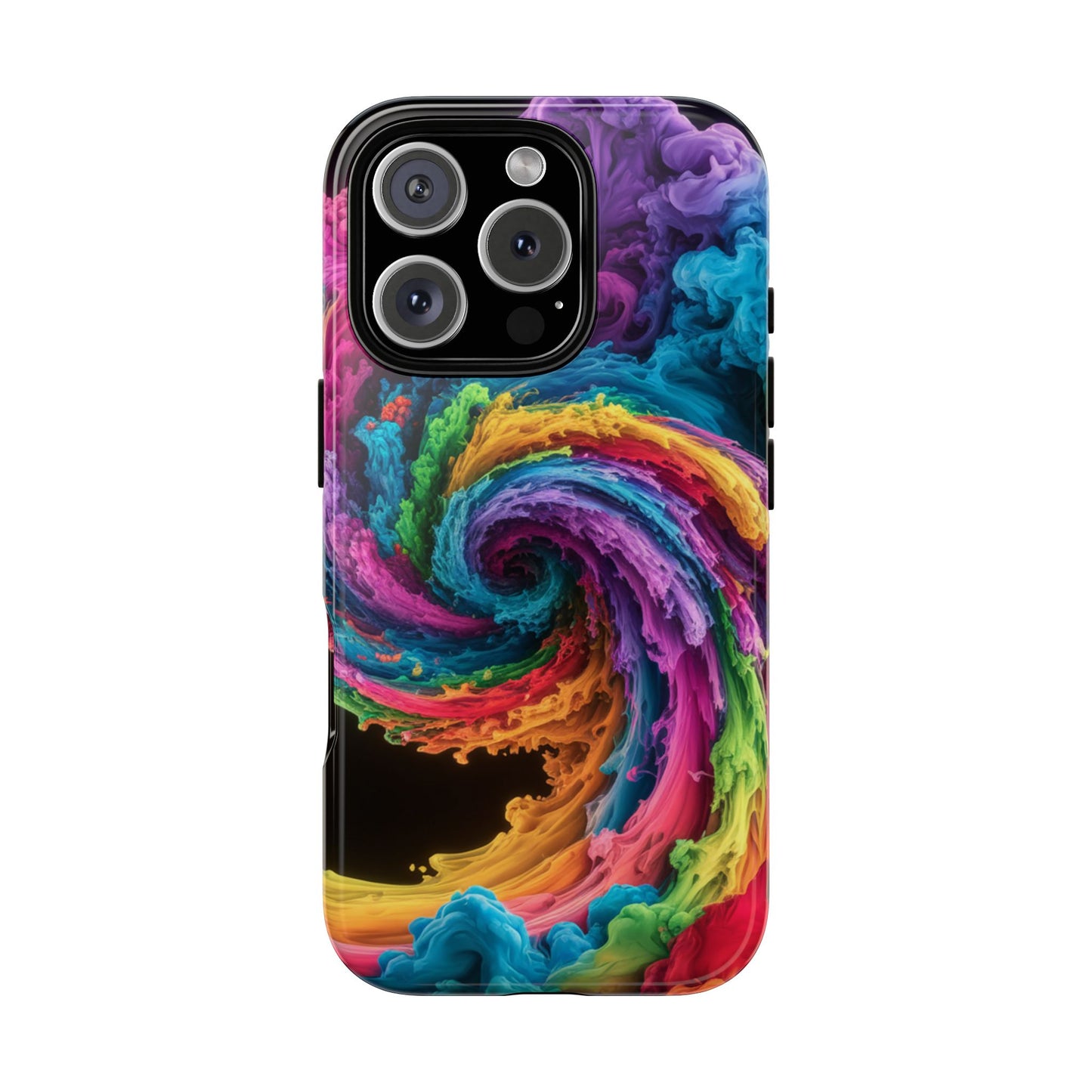 iPhone Case - Colorful Swirl Design