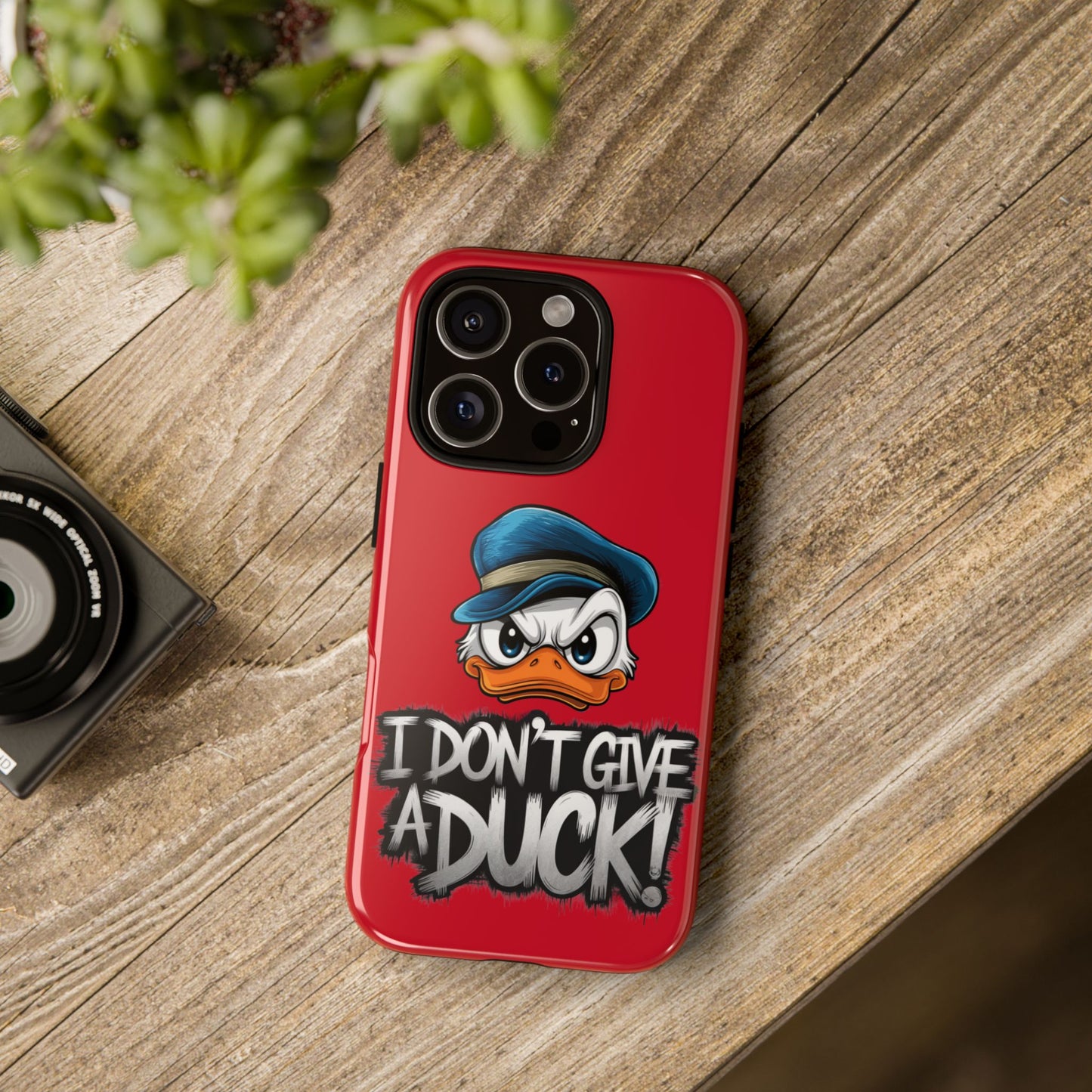 I Don't Give a Duck iPhone Case