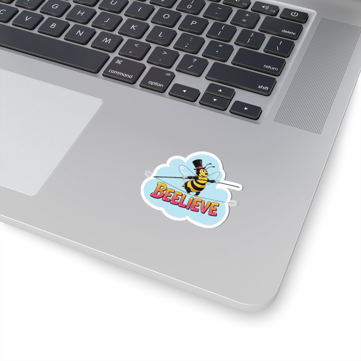 Sticker - Bee Crossing Tightrope Beelieve' Pun