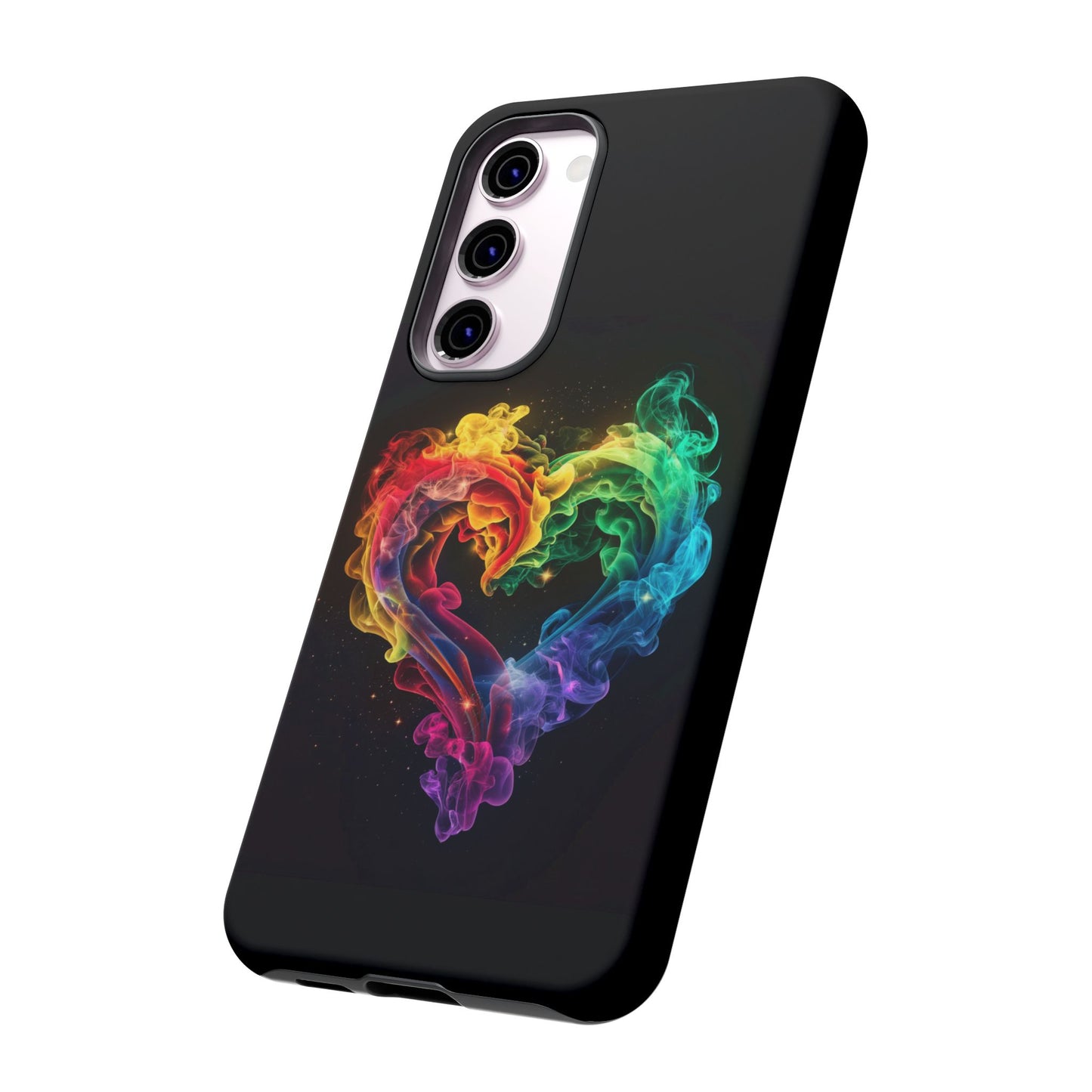Samsung Galaxy Case - Colorful Heart Design