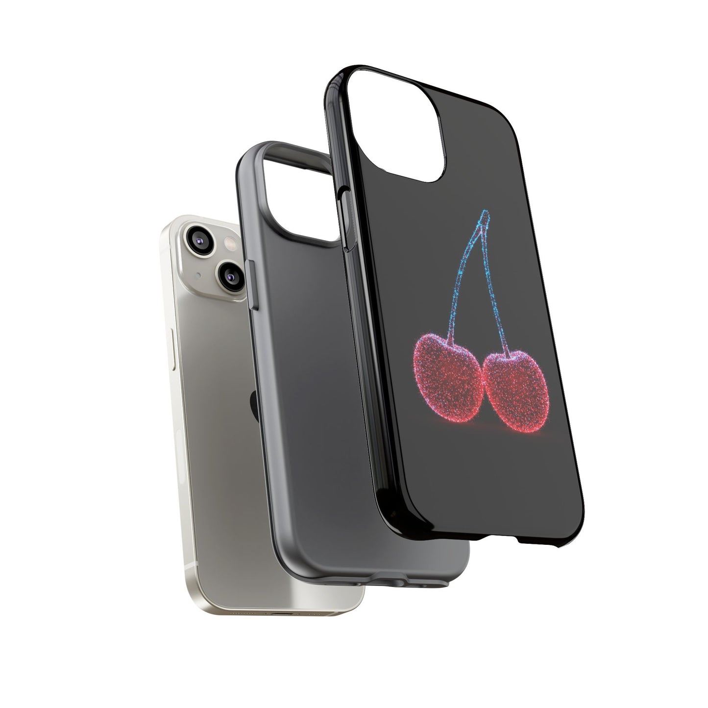 iPhone Case Bioluminescent Cherries Cherry Phone Case Cherry iPhone Case