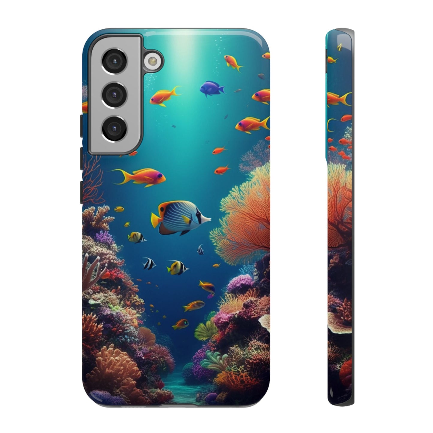 Coral Reef Tough Samsung Galaxy Phone Case