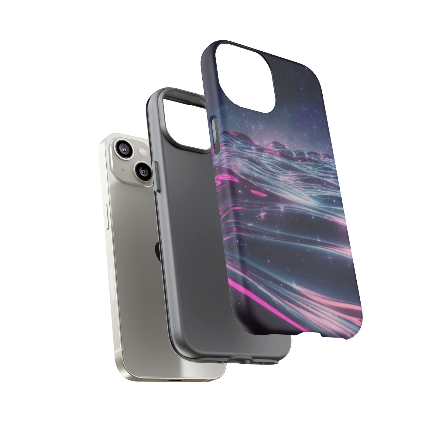iPhone Case - Galactic Ocean and Sky Tough Case