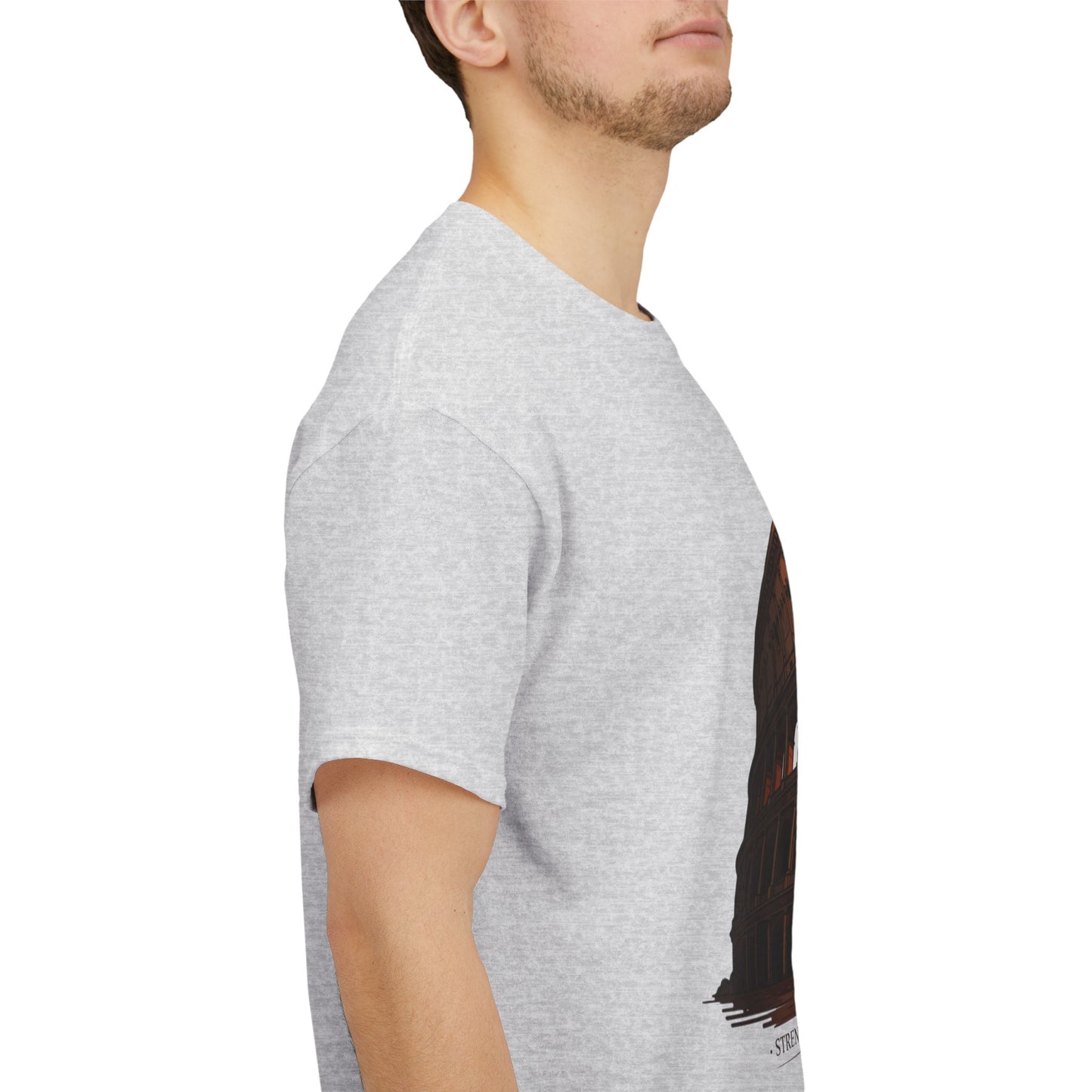 Strength & Honor Gladiator Shirt – Roman Colosseum Sword Graphic Tee – Ancient Rome History T-Shirt for Gladiator & Travel Fans