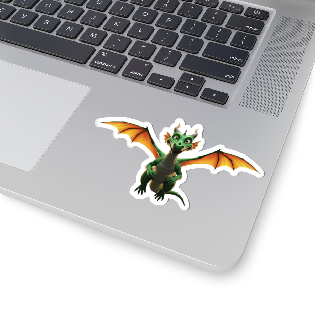 Cute Fantasy Dragon Sticker | Waterproof Vinyl Kiss-Cut Decal for Laptops, Water Bottles, Journaling & D&D Gifts