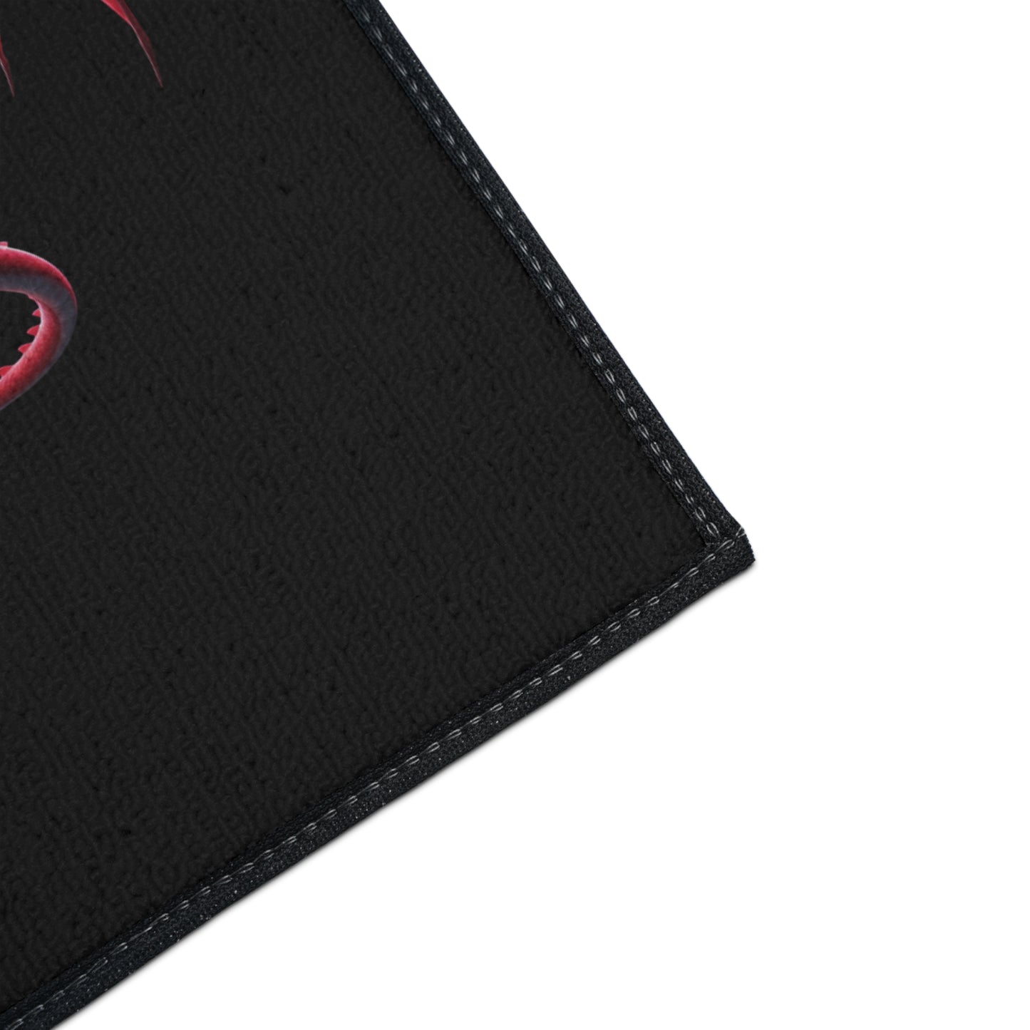 Fantasy Dragon Floor Mat - Non‑Slip Game Room Rug with Blue, Green and Red Dragons, Kids Room Decor, Durable Entrance Welcome Mat
