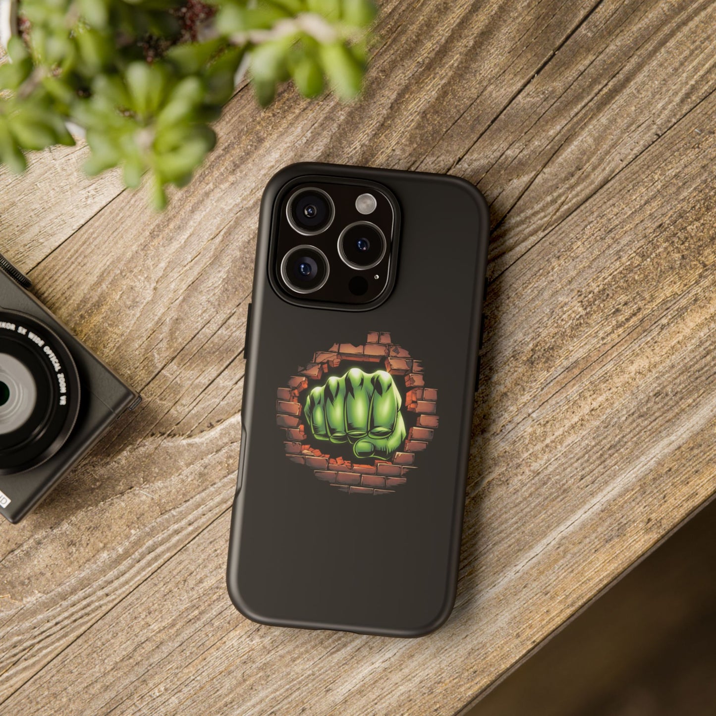 iPhone Case Green Fist Tough Case, Comic Book Phone Case, iPhone Case for Geeks
