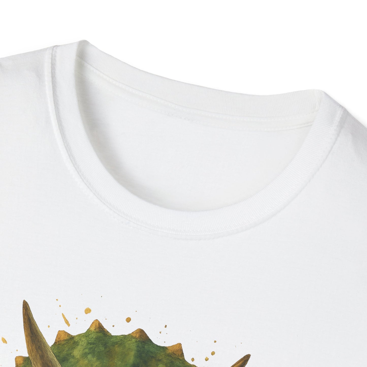 Watercolor Triceratops Dinosaur Shirt | Prehistoric Dino Tee for Women Men and Kids | Unique Gift, Nature Lover T-Shirt