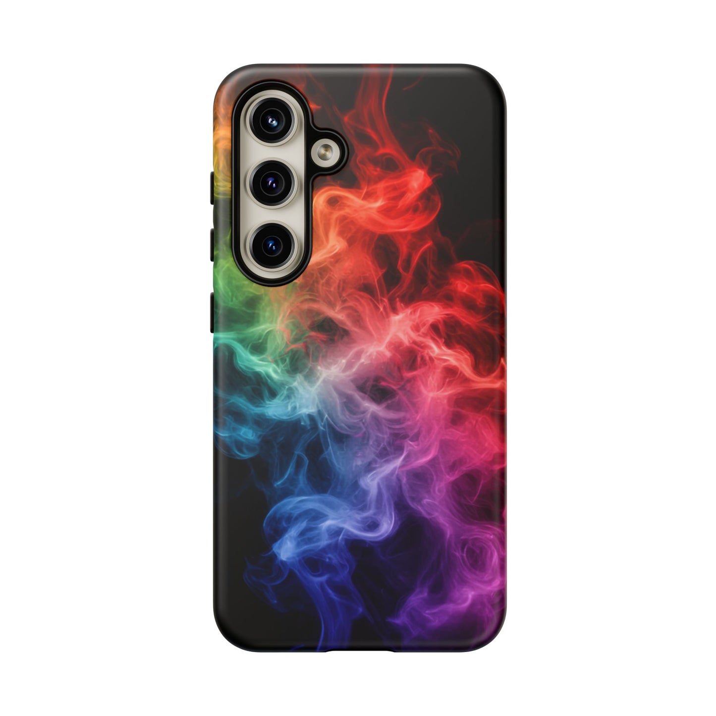 Samsung Galaxy Tough Case with Colorful Smoke Design