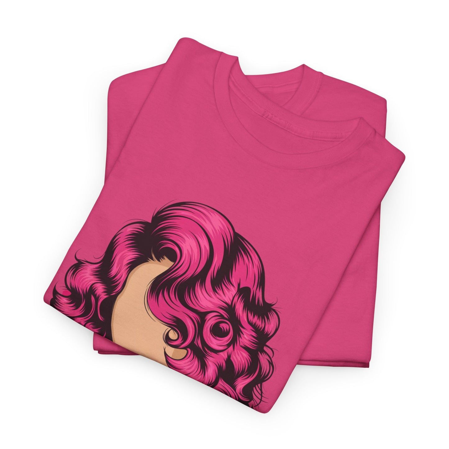 Curly Hair Tee: Want To Curl Up And Dye – Funny Hair Colorist Tee, Salon & Curl Lovers Gift, Trendy Graphic Shirt for Hairstylists