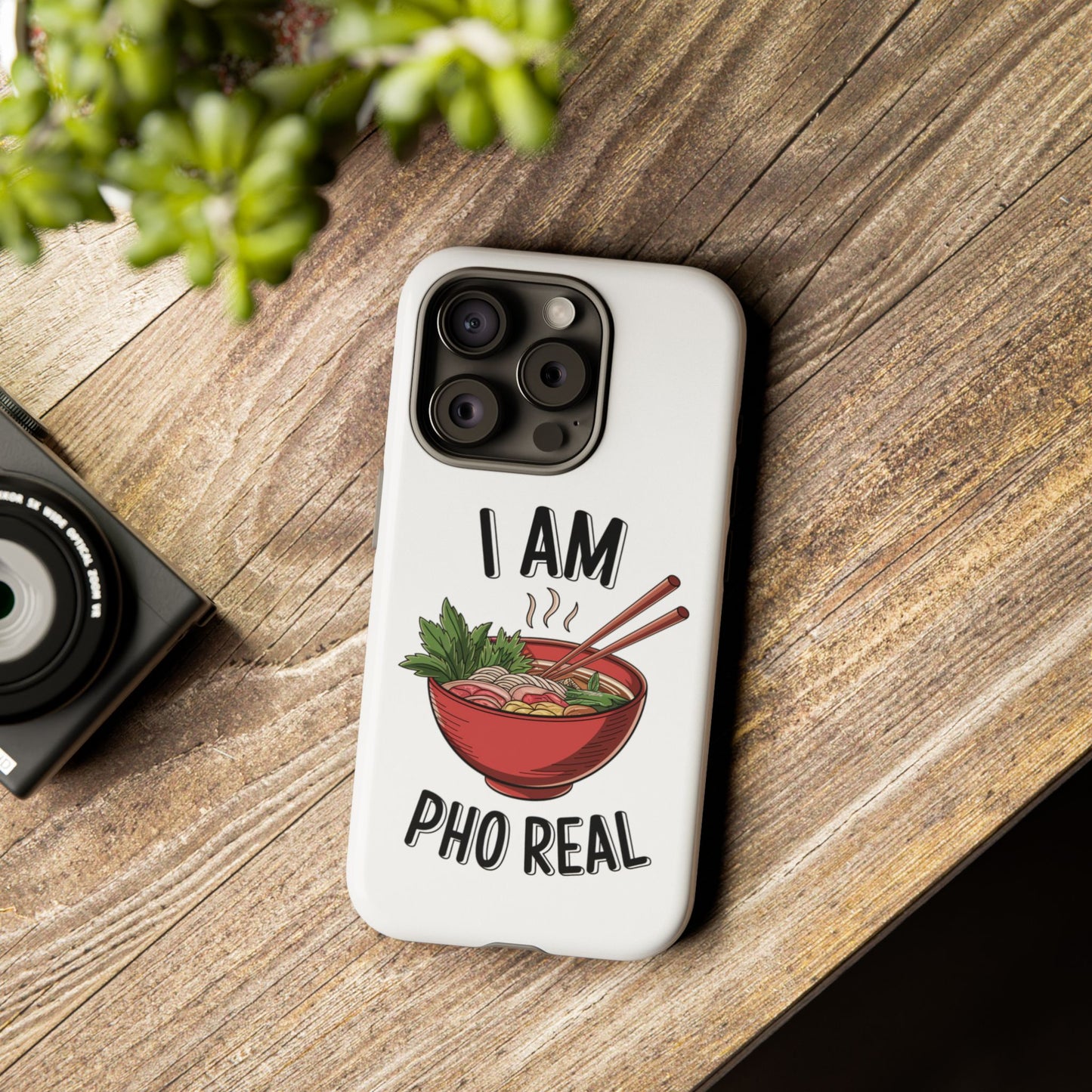 Pho Real Tough Phone Case Pho iPhone Case Foodie Phone Case