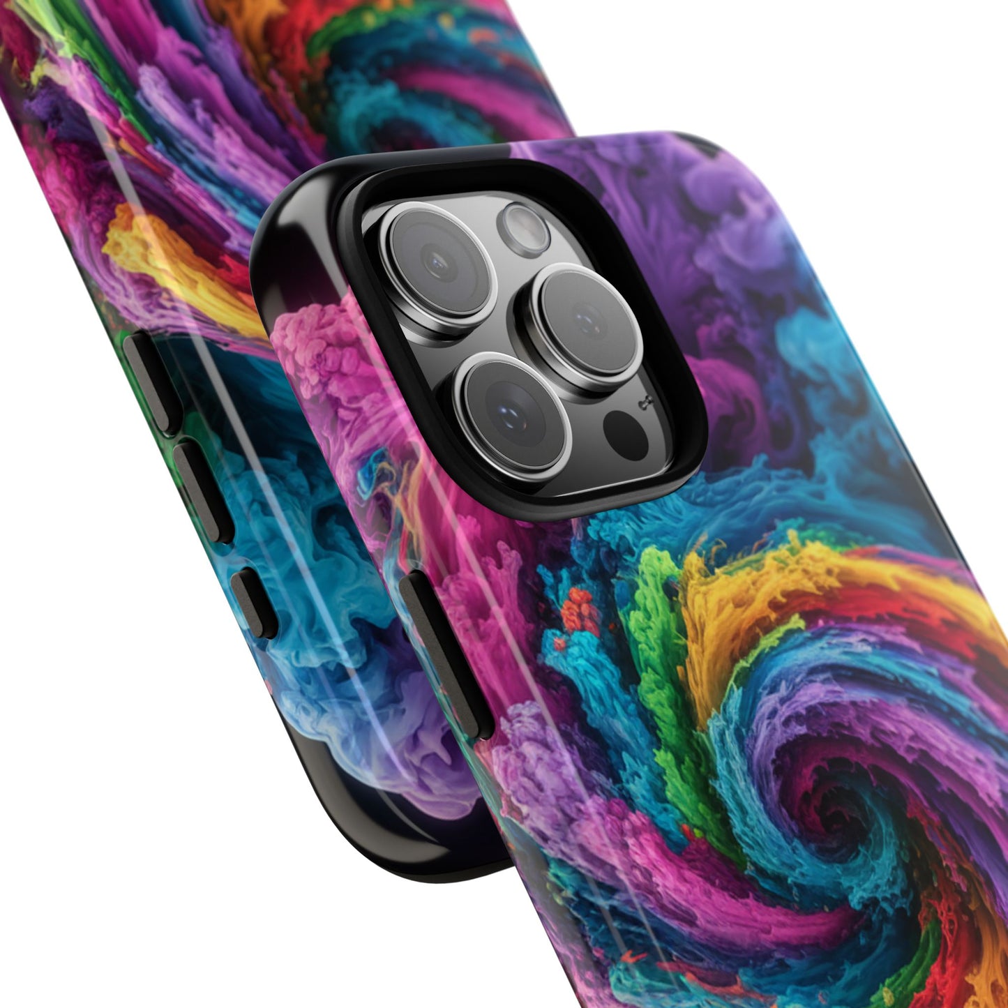 iPhone Case - Colorful Swirl Design