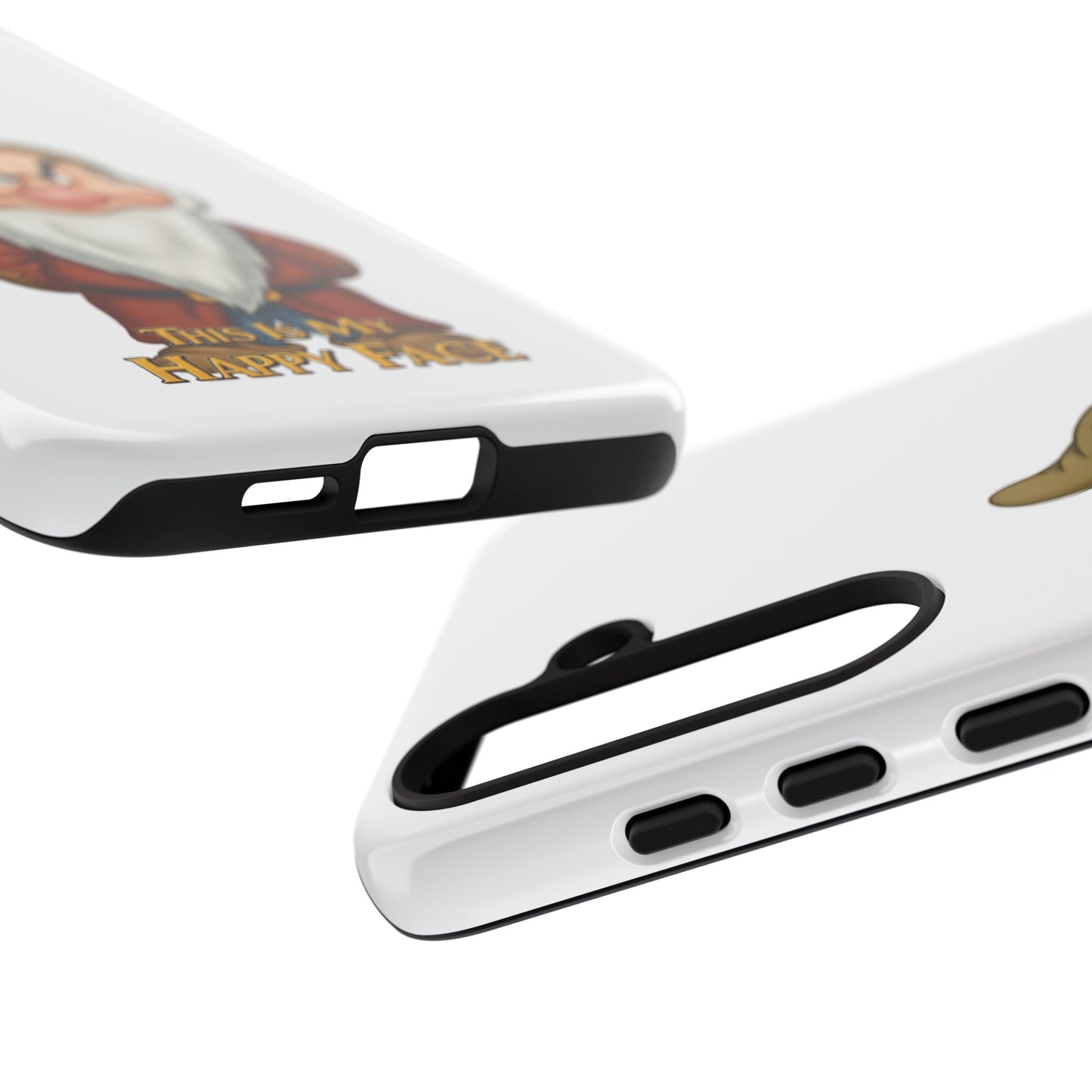 Samsung Phone Case - Grumpy Dwarf 'This is My Happy Face'
