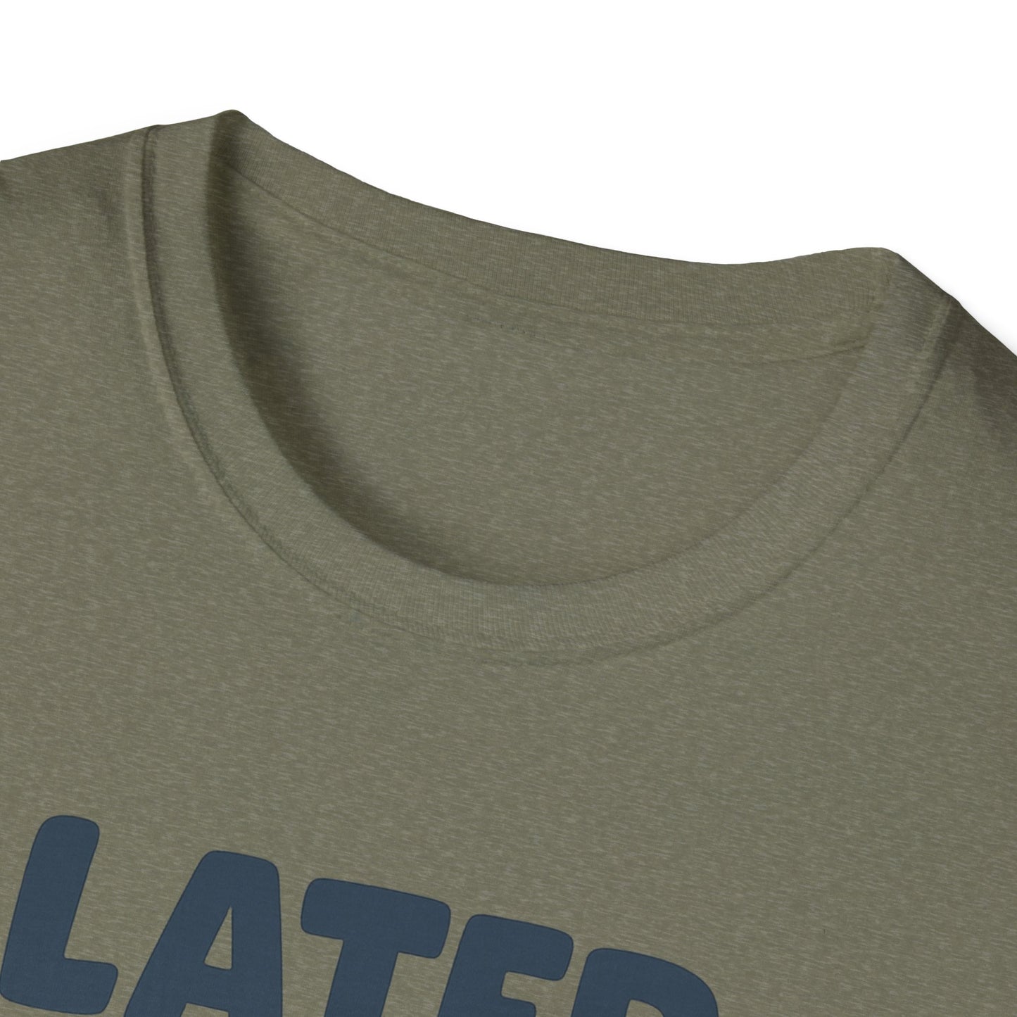 Later Gator Lounge Graphic Tee - Funny Alligator T-Shirt, Summer Vacation Humor, Cute Animal Tee, Relax Gift for Him and Her
