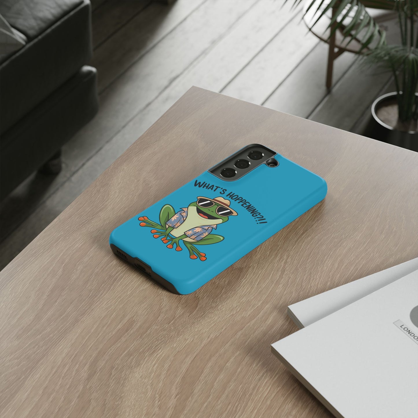 Phone Case - What's Hoppening Frog Design