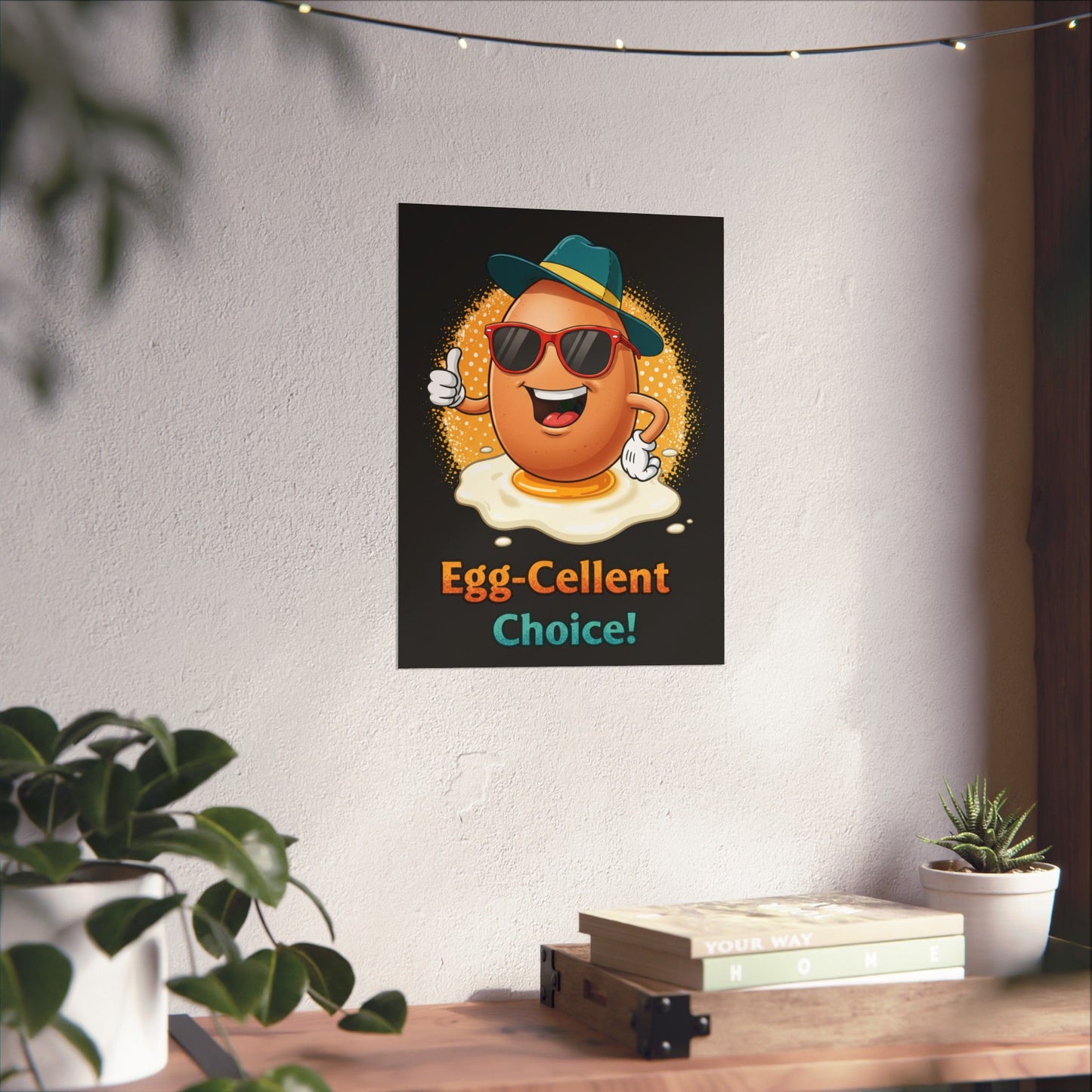 Poster Egg-Cellent Choice Pun