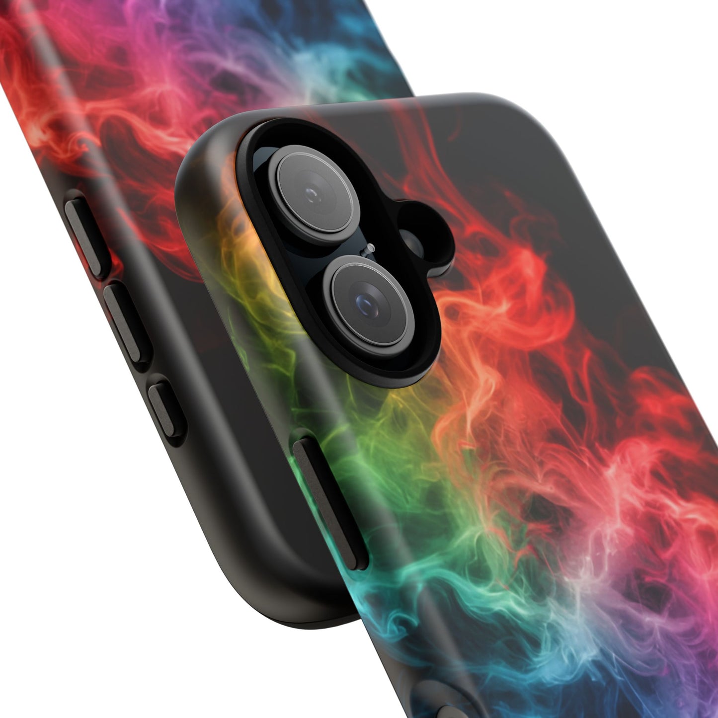 iPhone Case - Colorful Smoke Design