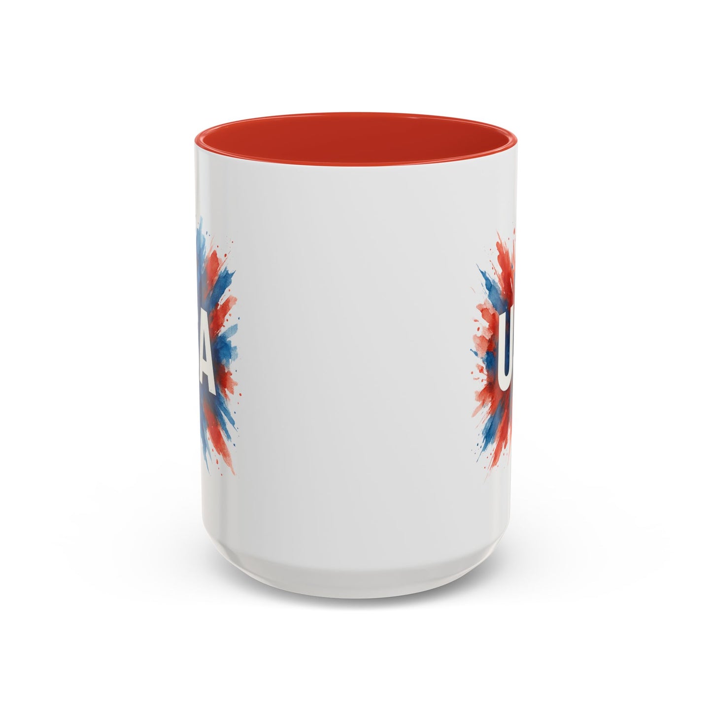 USA Patriotic Coffee Mug | 4th of July Gift | Red White Blue Mug | American Pride Cup | Independence Day Drinkware | USA Mug