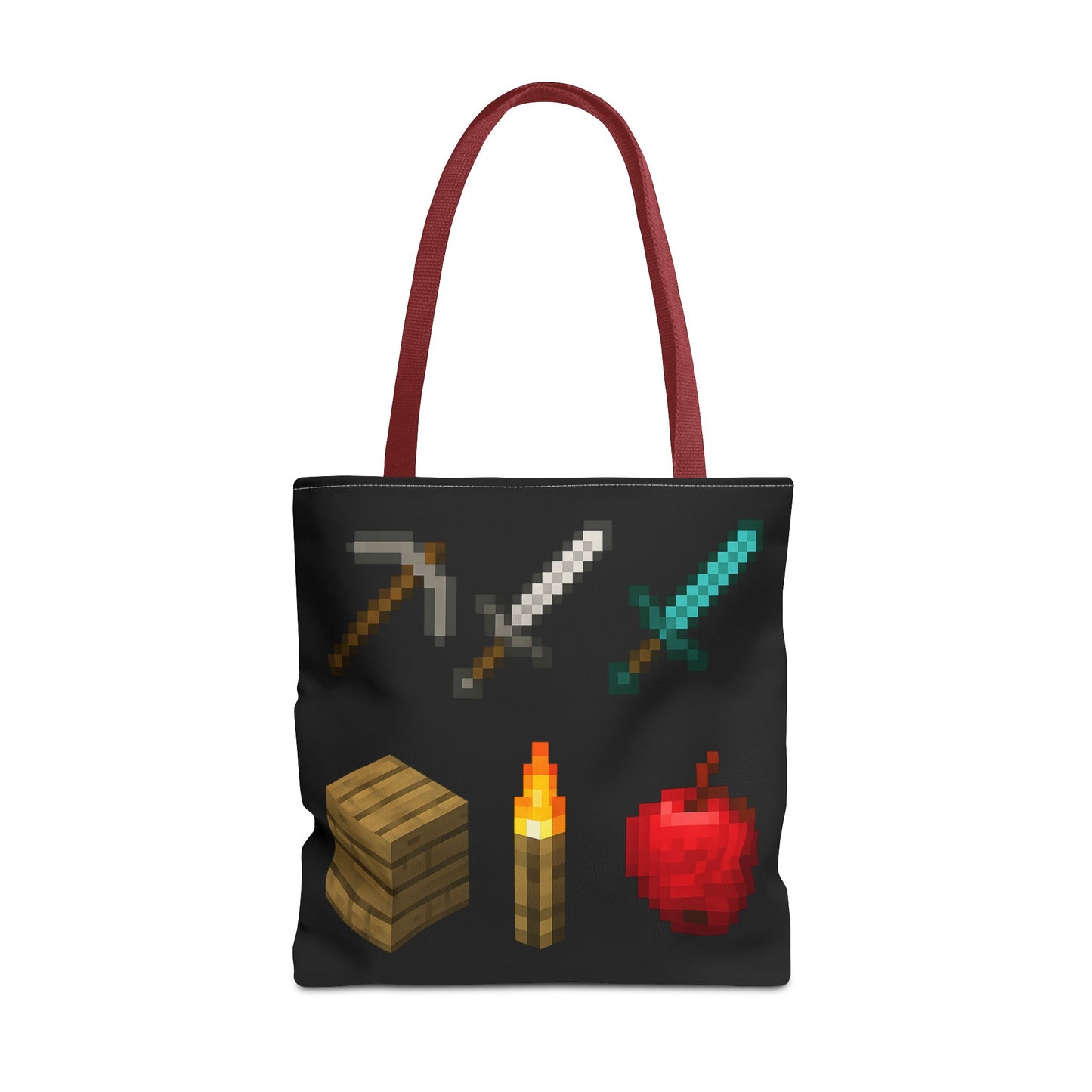 Minecraft Inspired Tote Bag Adventure Awaits Shopping Bag Reusable Tote Summer Bag