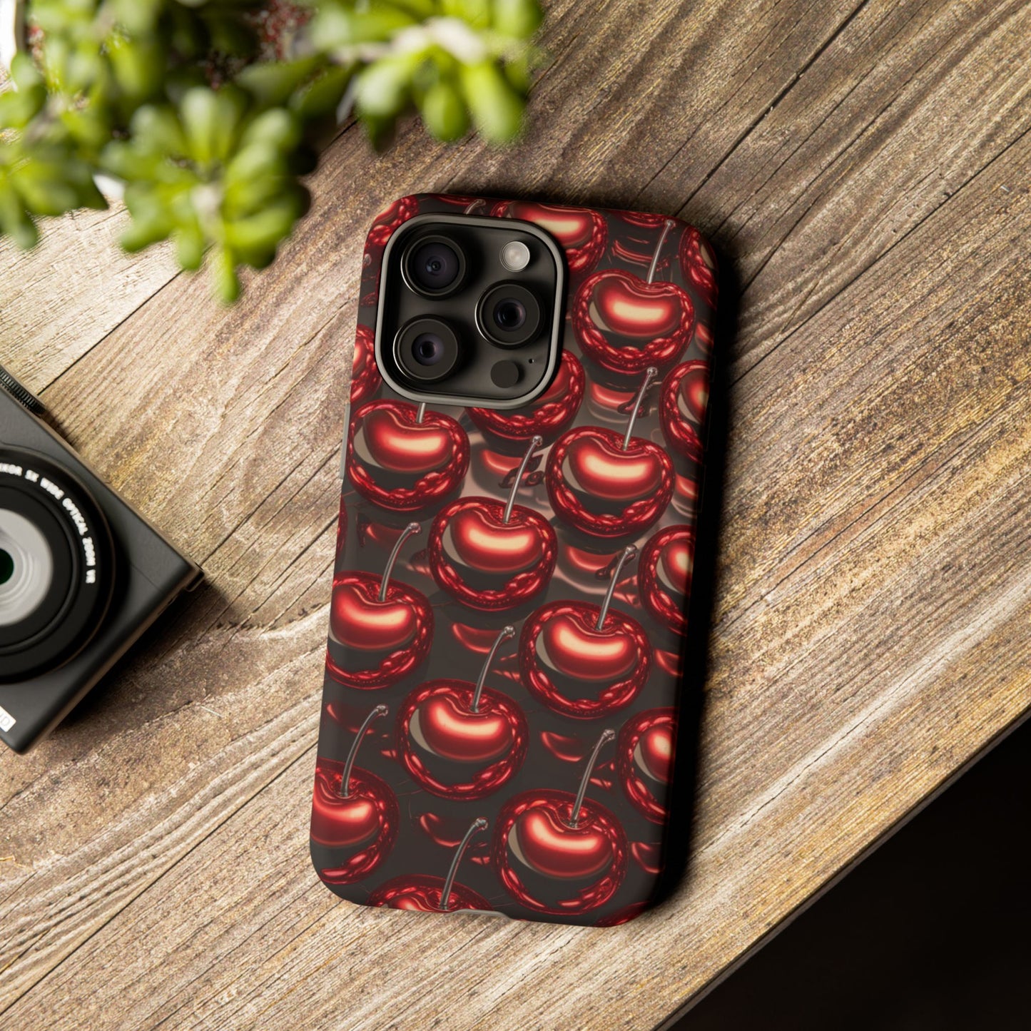 iPhone Case - Shiny Cherries Design