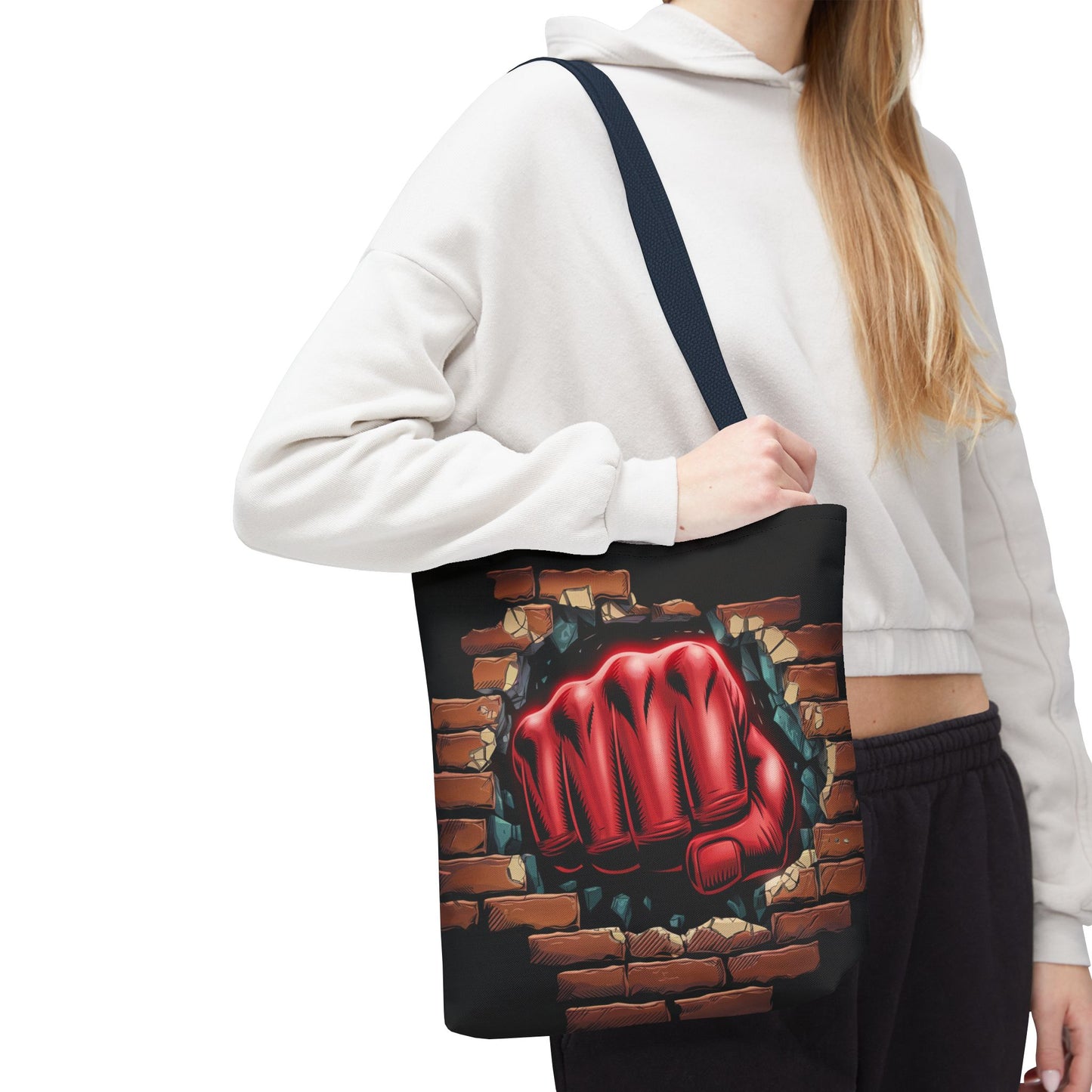 Red Fist Tote Bag