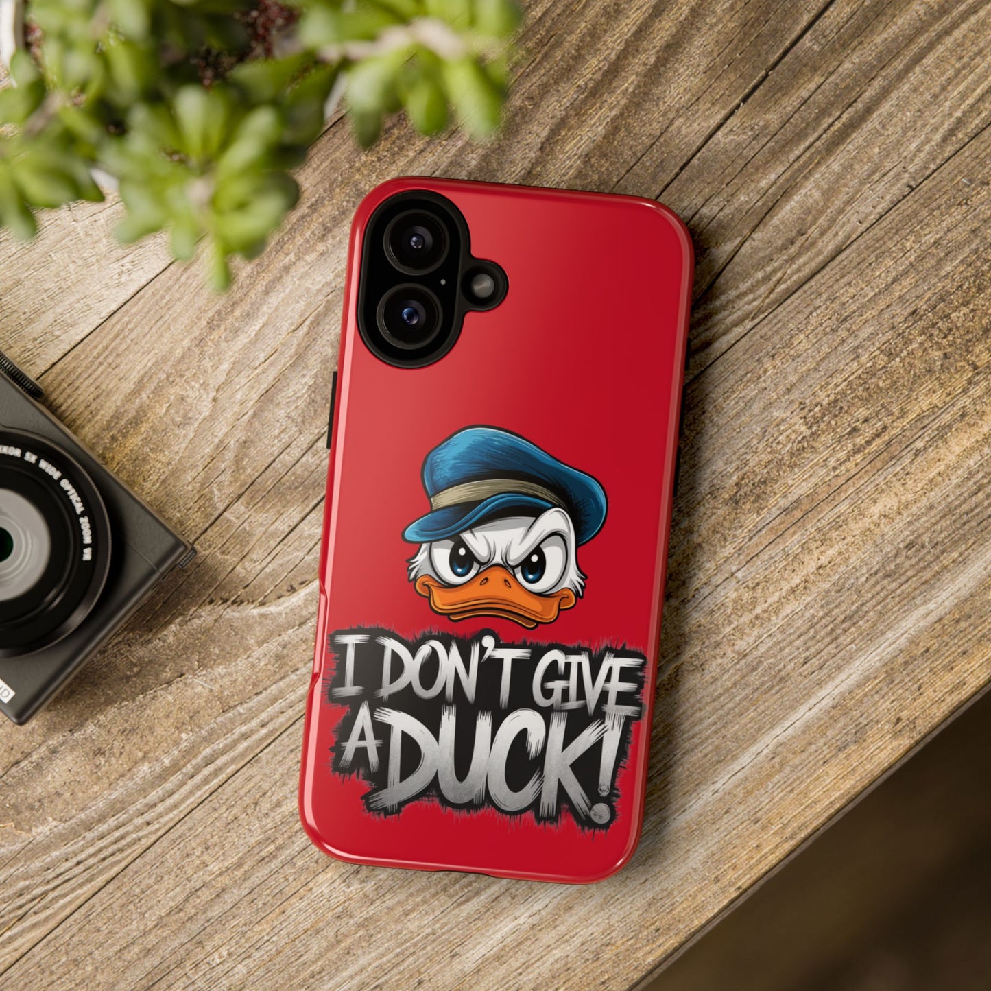 I Don't Give a Duck iPhone Case