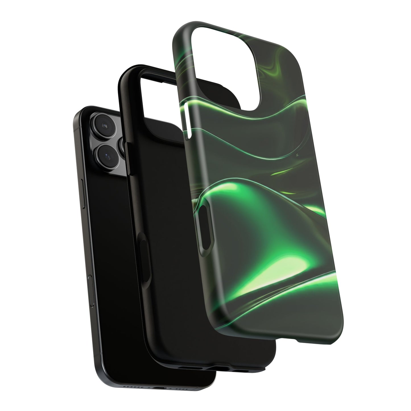 iPhone Case - Fluid Metallic Design