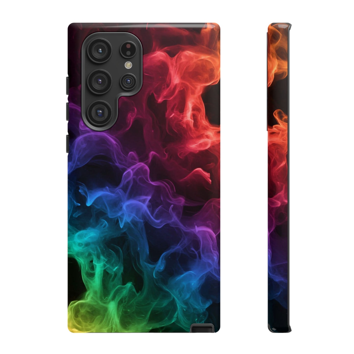 Samsung Tough Case - Colorful Smoke Design