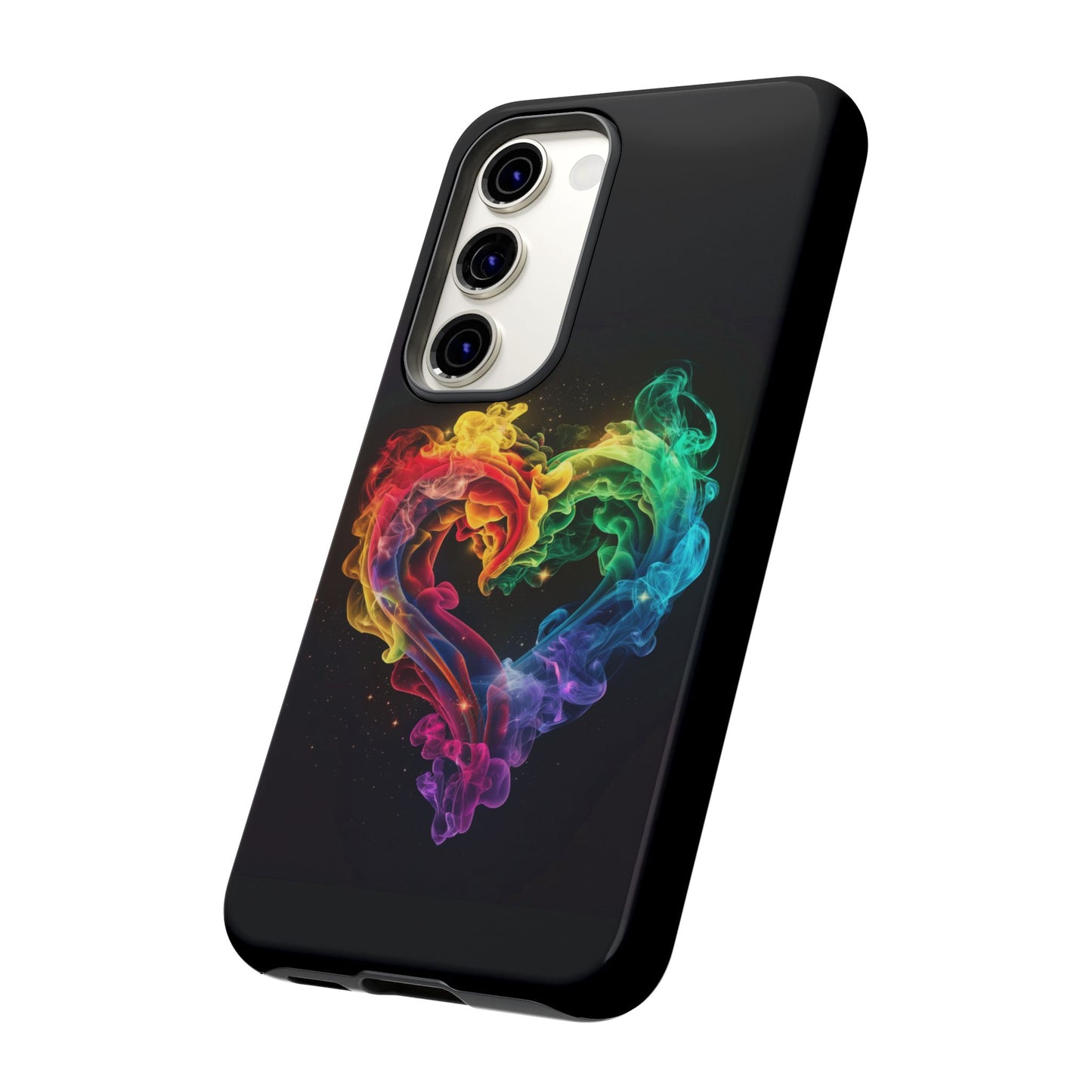 Samsung Galaxy Case - Colorful Heart Design