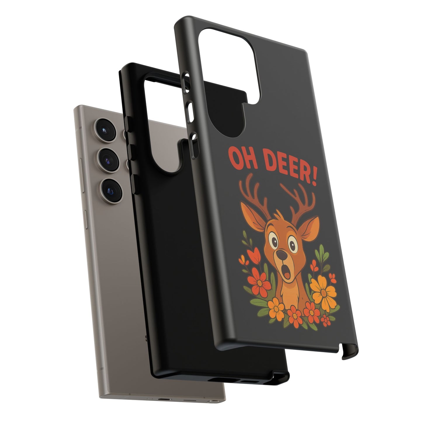 Samsung Phone Case Deer Galaxy Phone Case Nature Phone Accessory Gift for Animal Lovers Funny Case