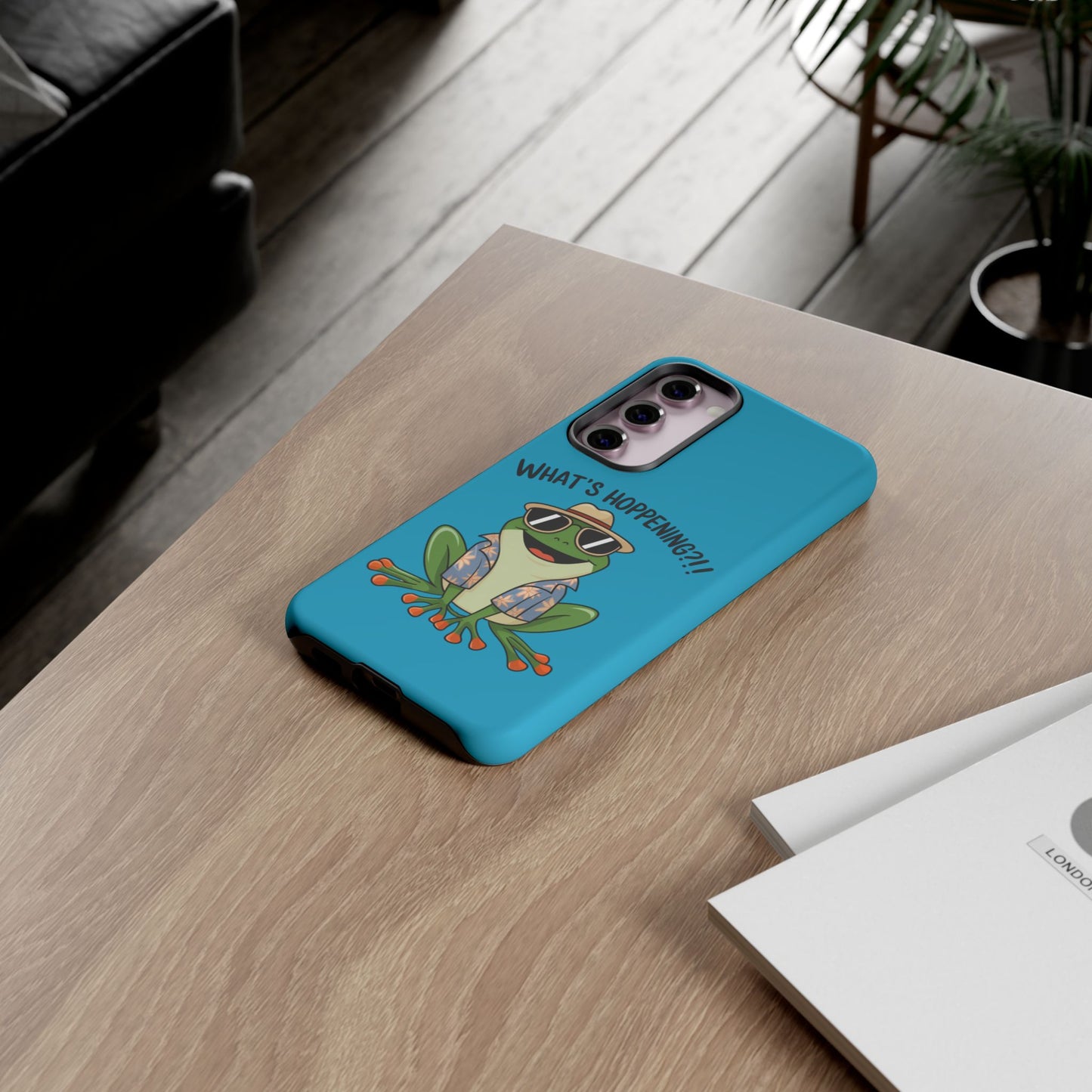 Phone Case - What's Hoppening Frog Design