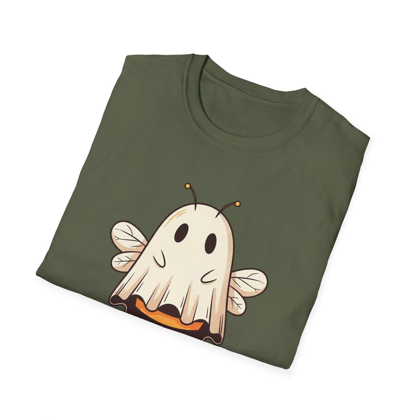Funny Boo Bee Halloween Shirt – Cute Ghost Bee Costume Tee, Spooky Season Pun Shirt, Bee Lover Gift, Fall T-Shirt, Unisex Sizes