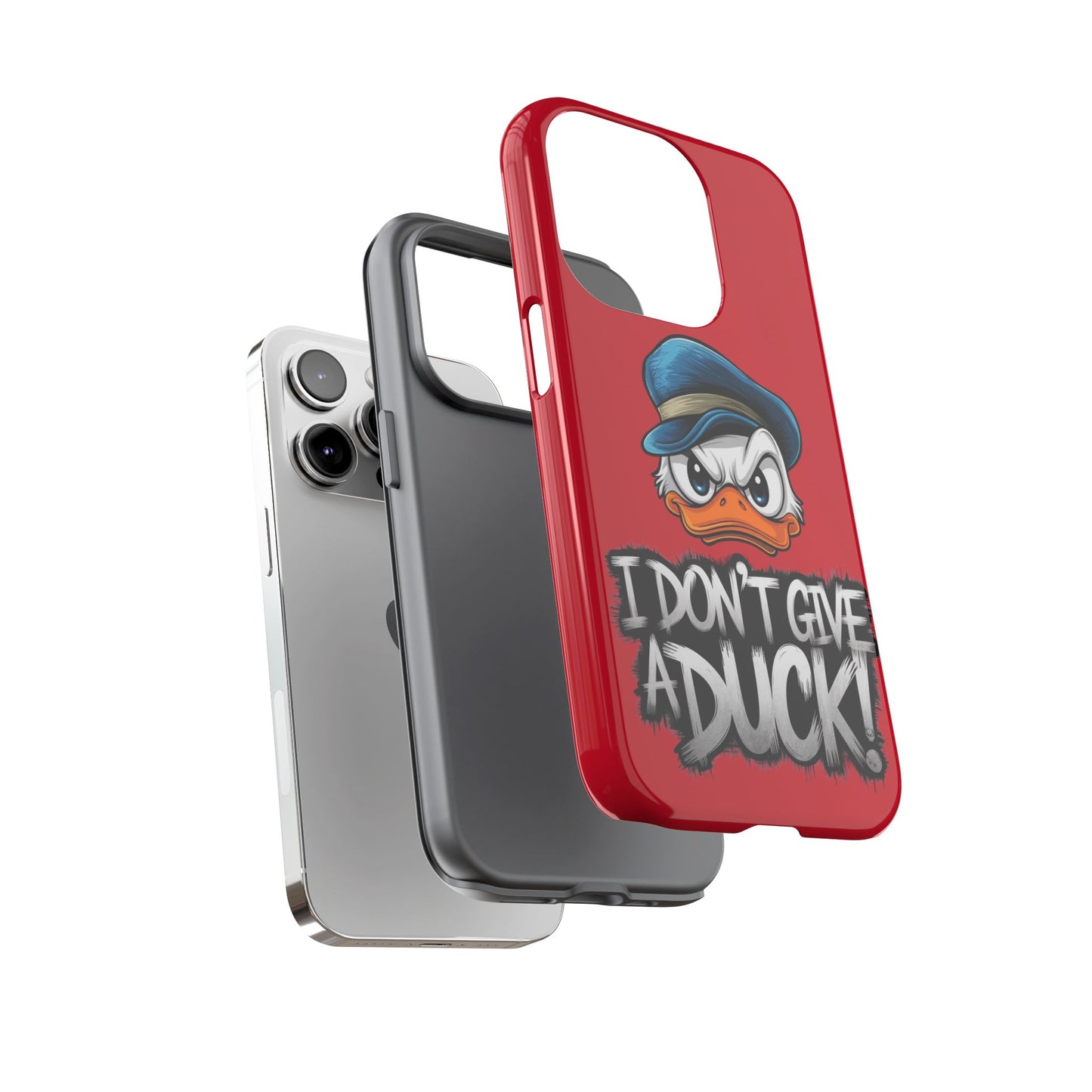 I Don't Give a Duck iPhone Case