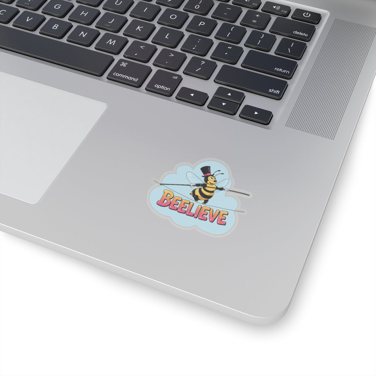 Sticker - Bee Crossing Tightrope Beelieve' Pun