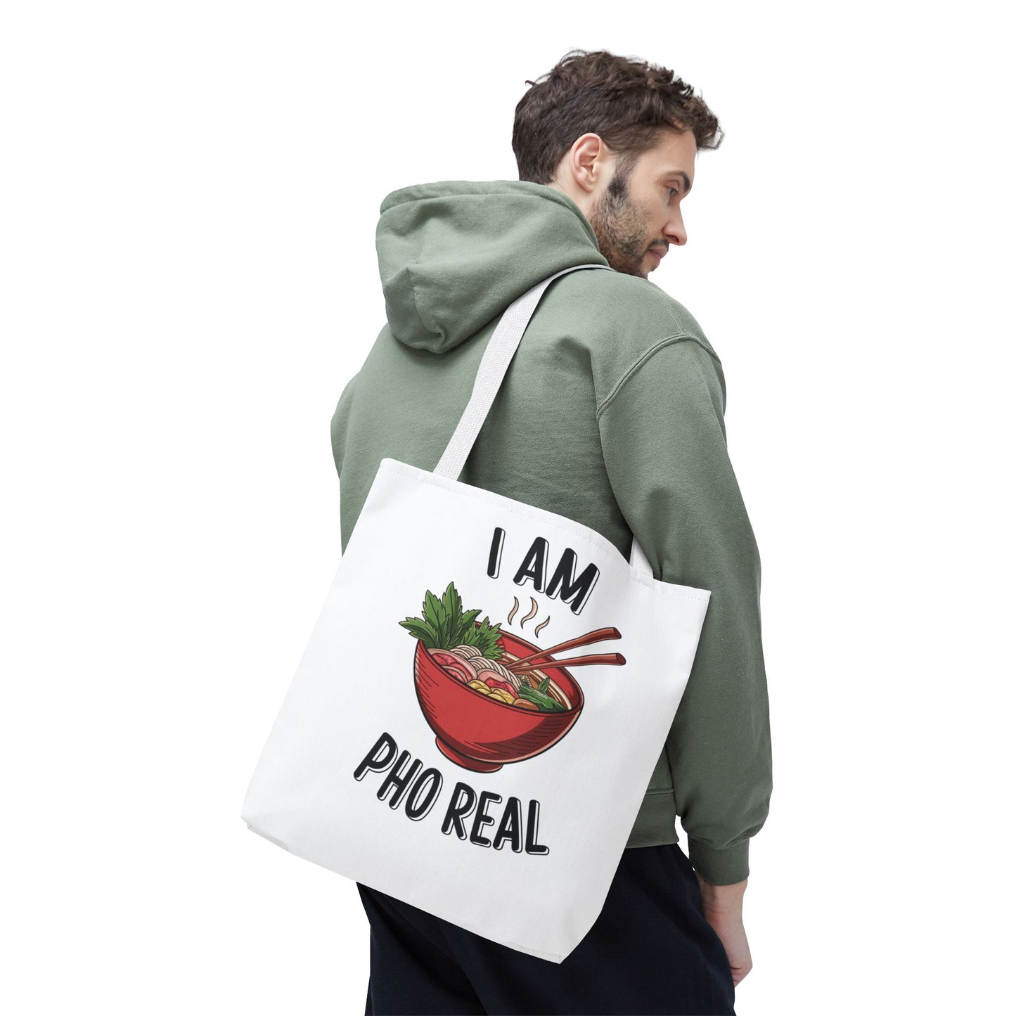 Pho Real Tote Bag Shopping Bag Pho Tote Reusable Bag Gift for Foodie Lover
