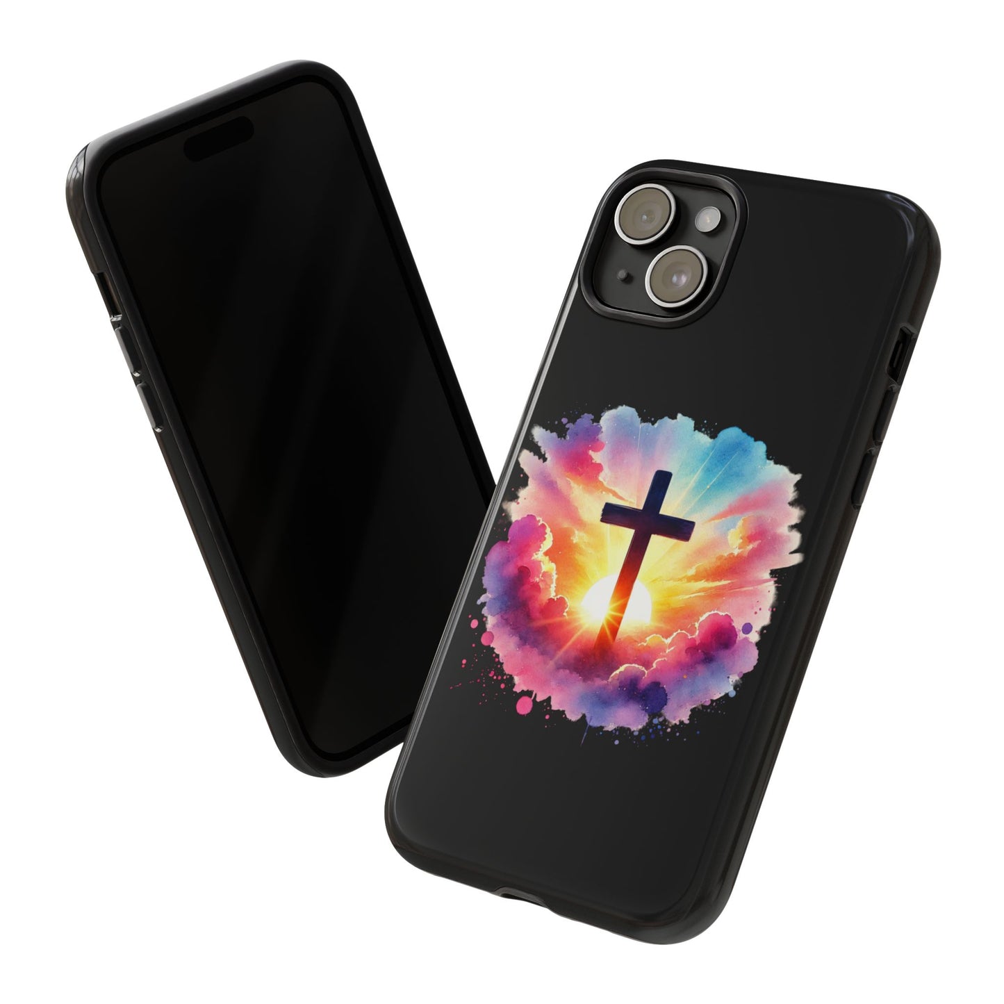 Inspirational Cross iPhone Case Christian Phone Case Easter iPhone Case Faith Based Case Easter iPhone Case