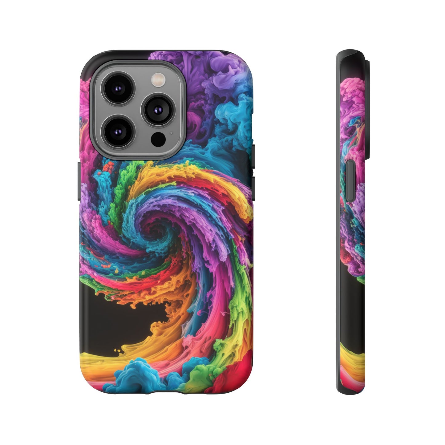 iPhone Case - Colorful Swirl Design