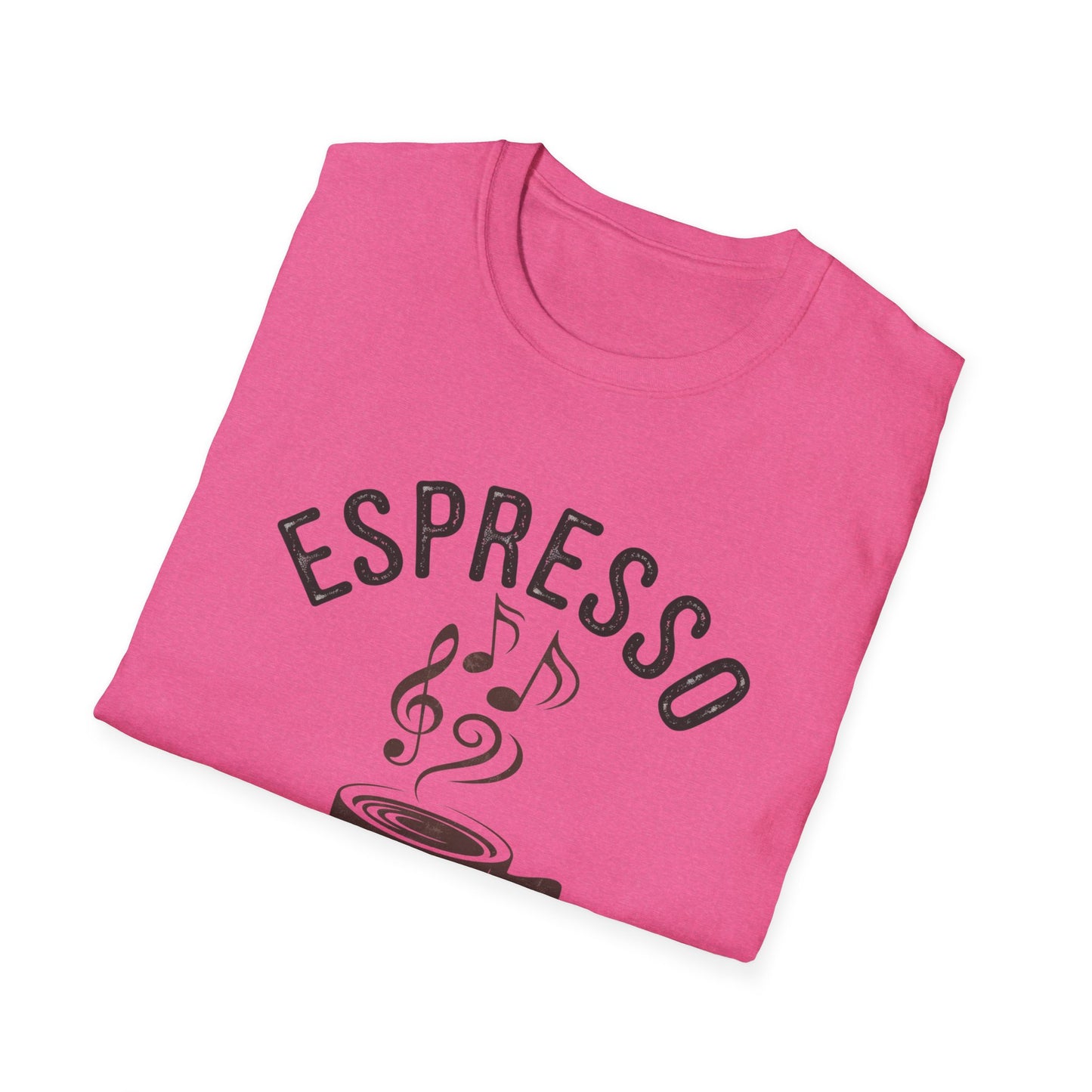 Espresso Yourself T‑Shirt • Funny Coffee Pun Graphic Tee • Musical Espresso Shirt • Caffeine Lover Gift • Coffee Humor Tee for Baristas