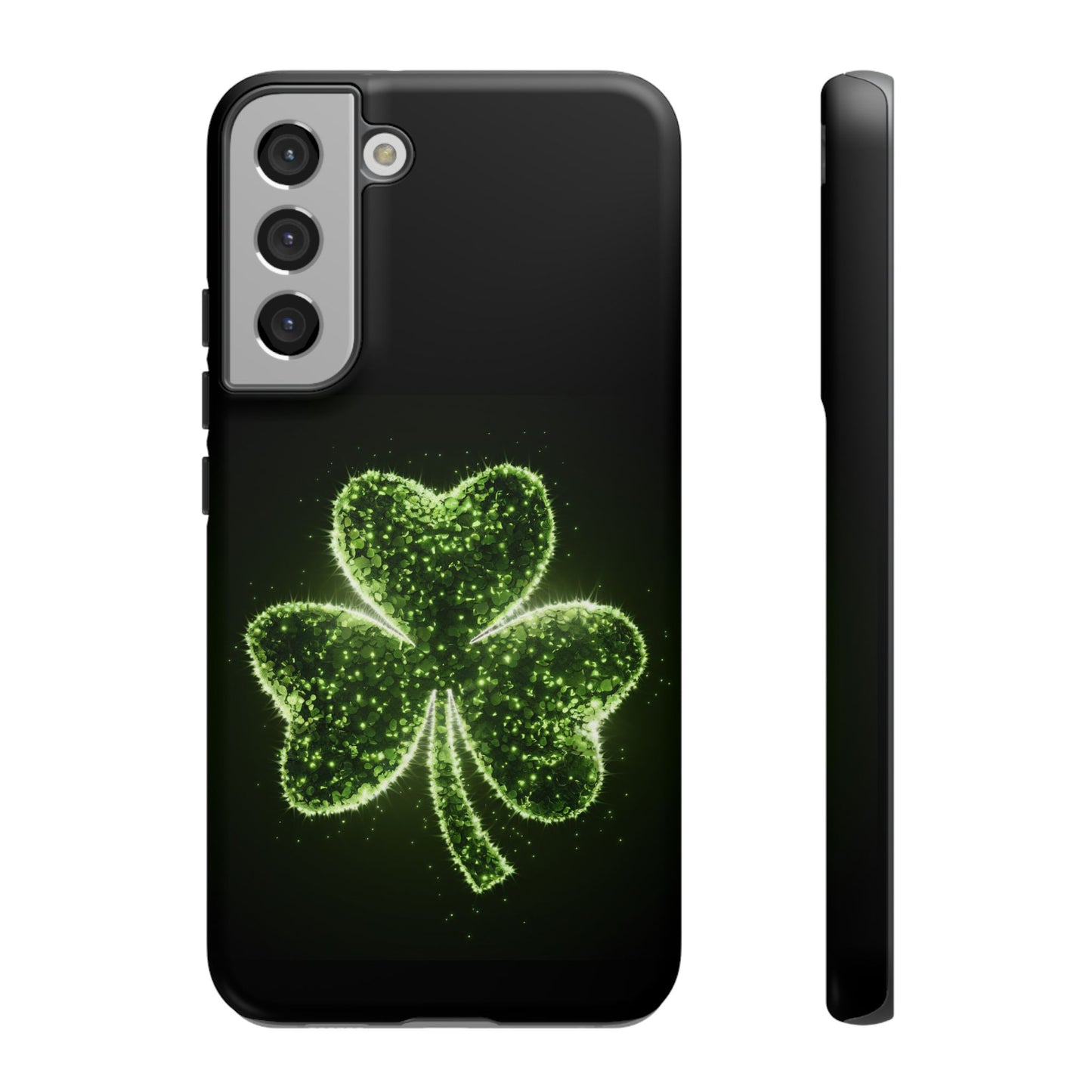 Phone Case - Shiny Shamrock Design for Samsung Galaxy