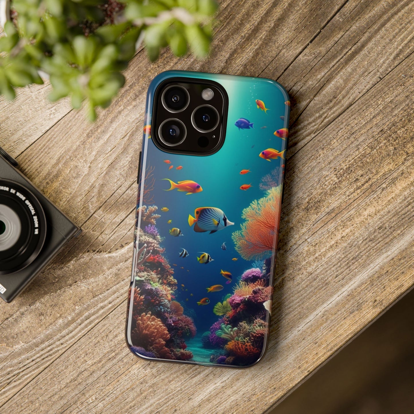 Coral Reef Tough iPhone case