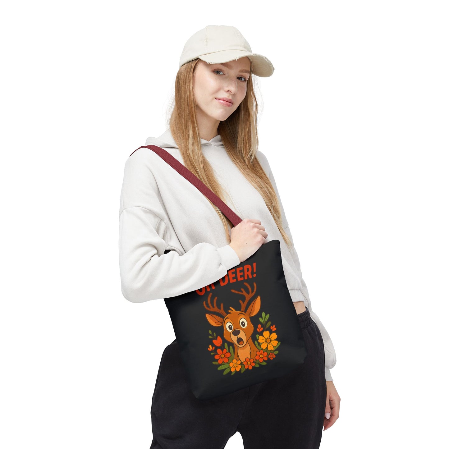 Oh Deer Tote Bag Wildlife Bag Deer Tote Nature Bag Grocery Bag Reusable Tote