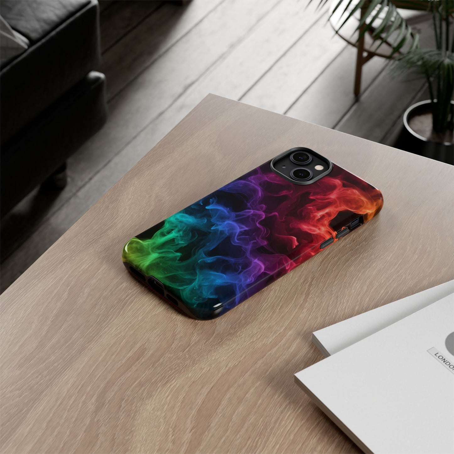 Colorful Smoke iPhone Case