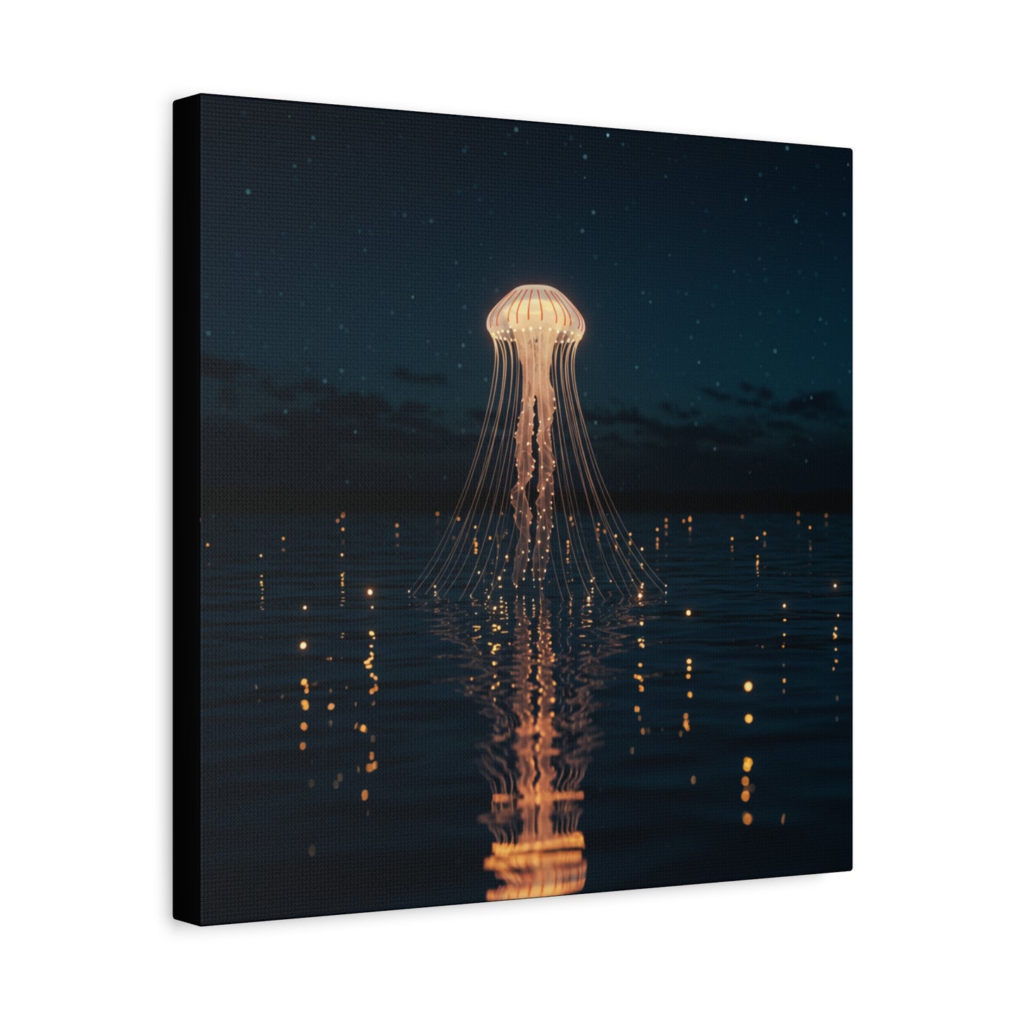 Canvas Art, Jellyfish Emerging from a Lake