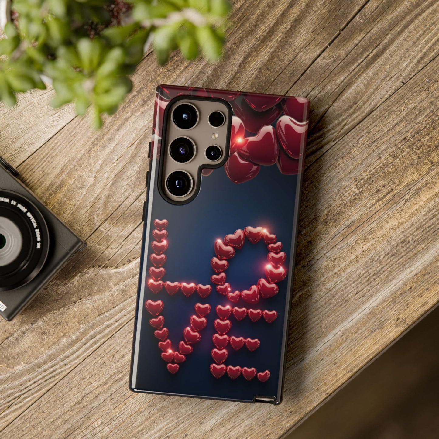 Samsung Phone Case Love Hearts Tough Case
