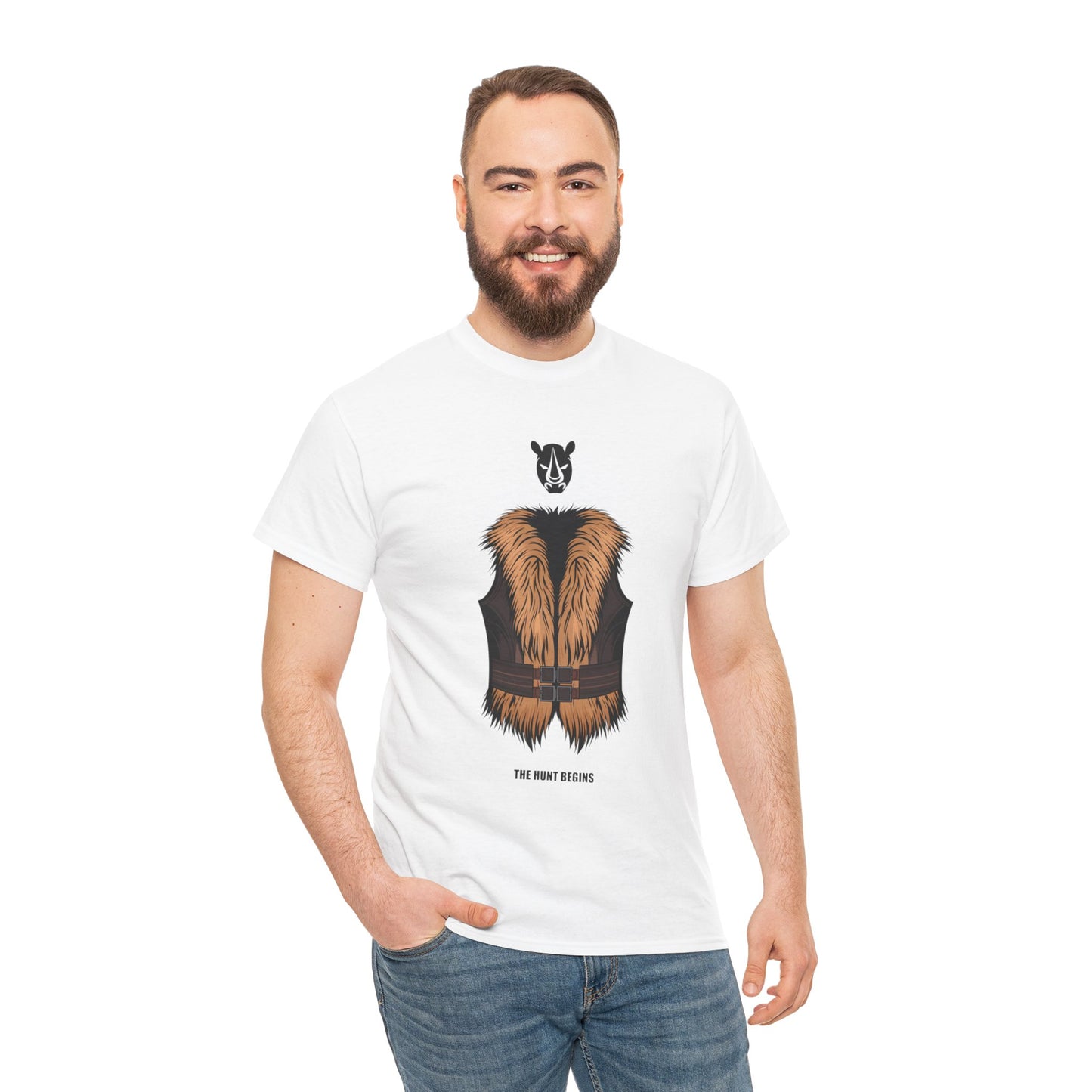 Comic Vest Unisex Tee - The Hunt Begins Shirt