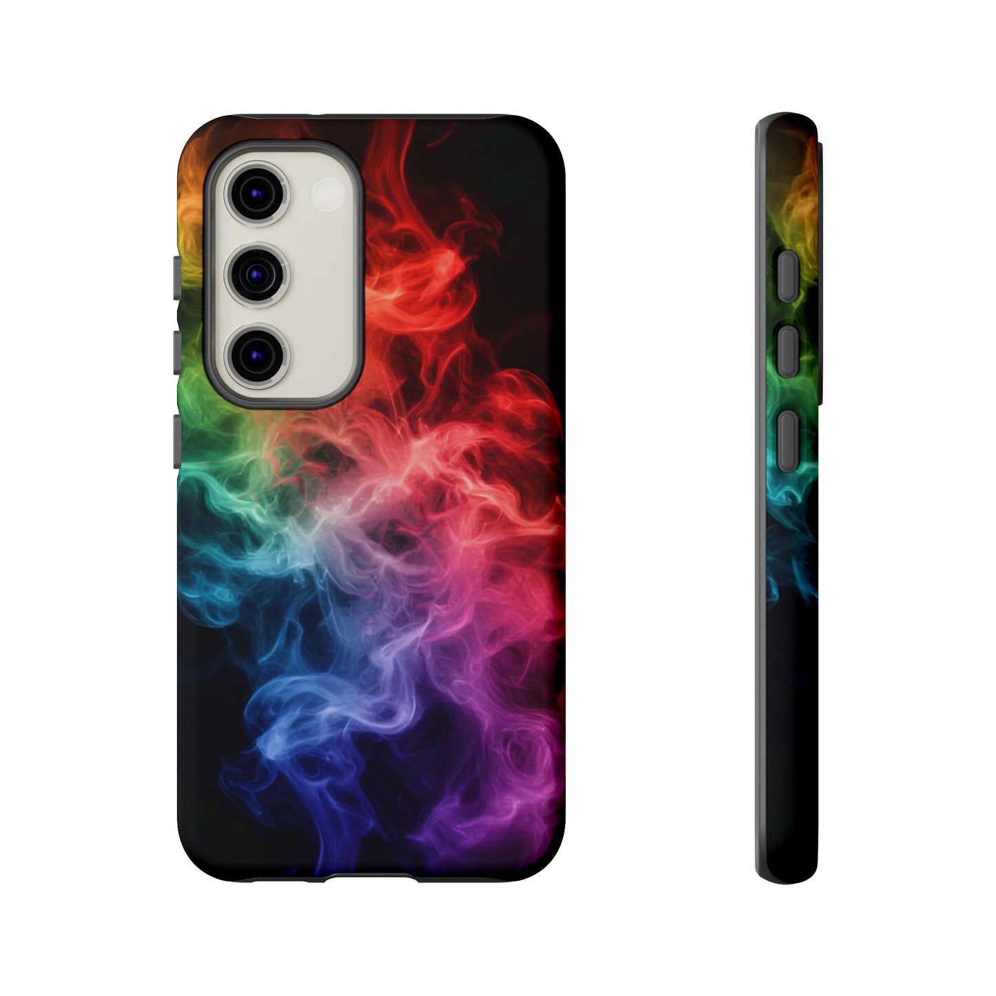 Samsung Galaxy Tough Case with Colorful Smoke Design