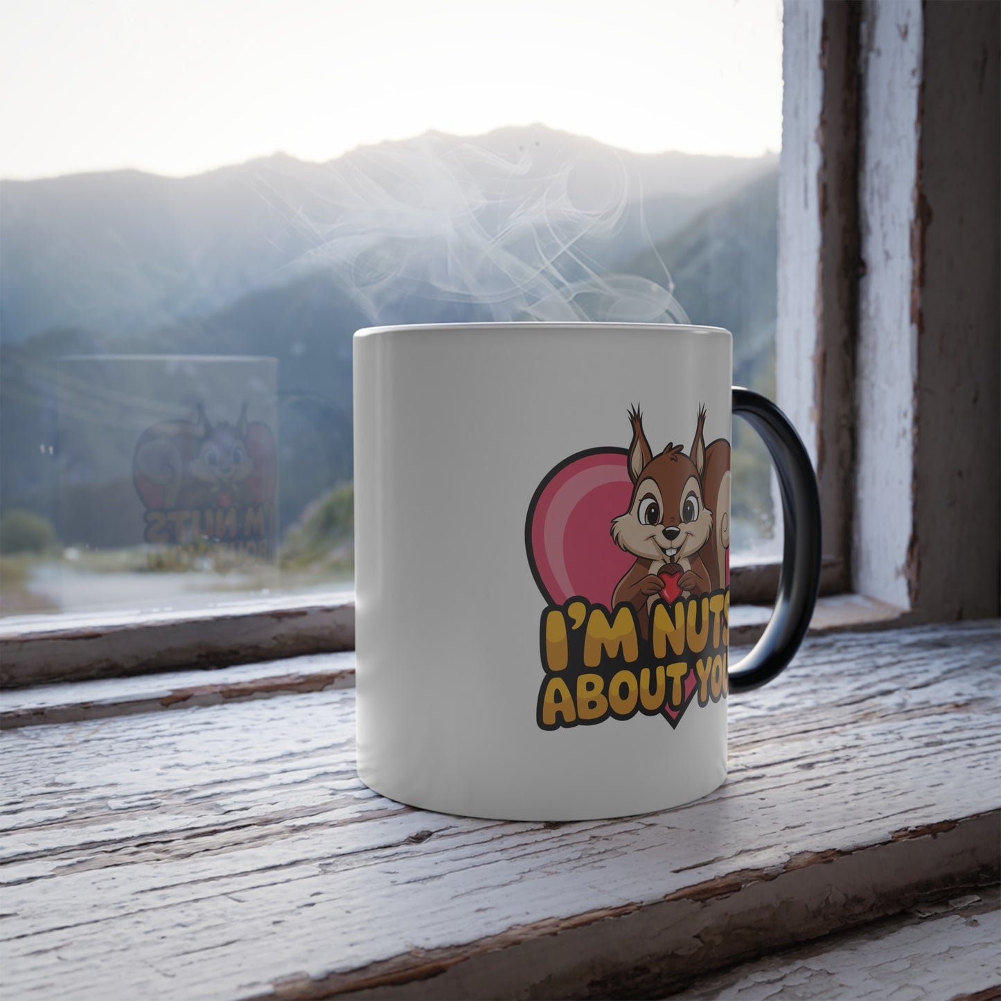 I'm Nuts About You Color Changing Mug