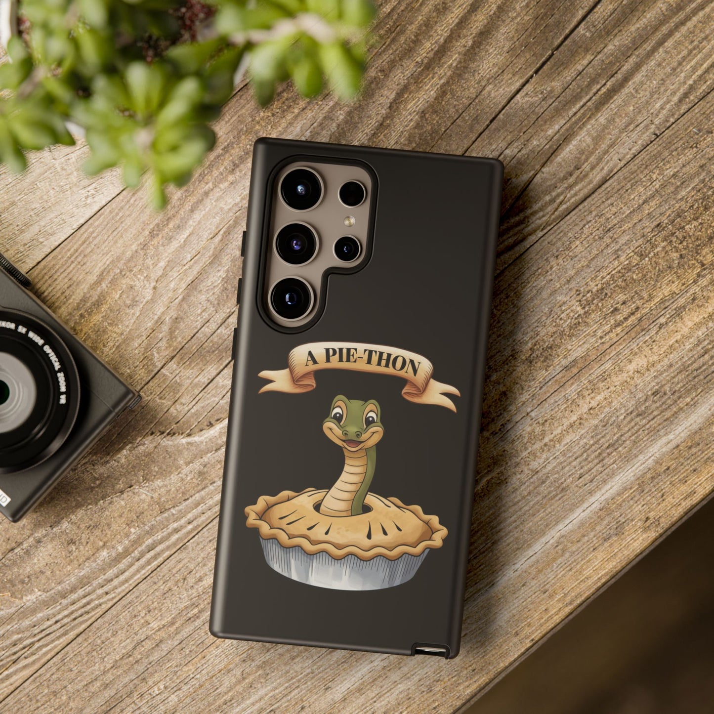 Phone Case - Funny Pie-Thon Samsung Galaxy Tough Case